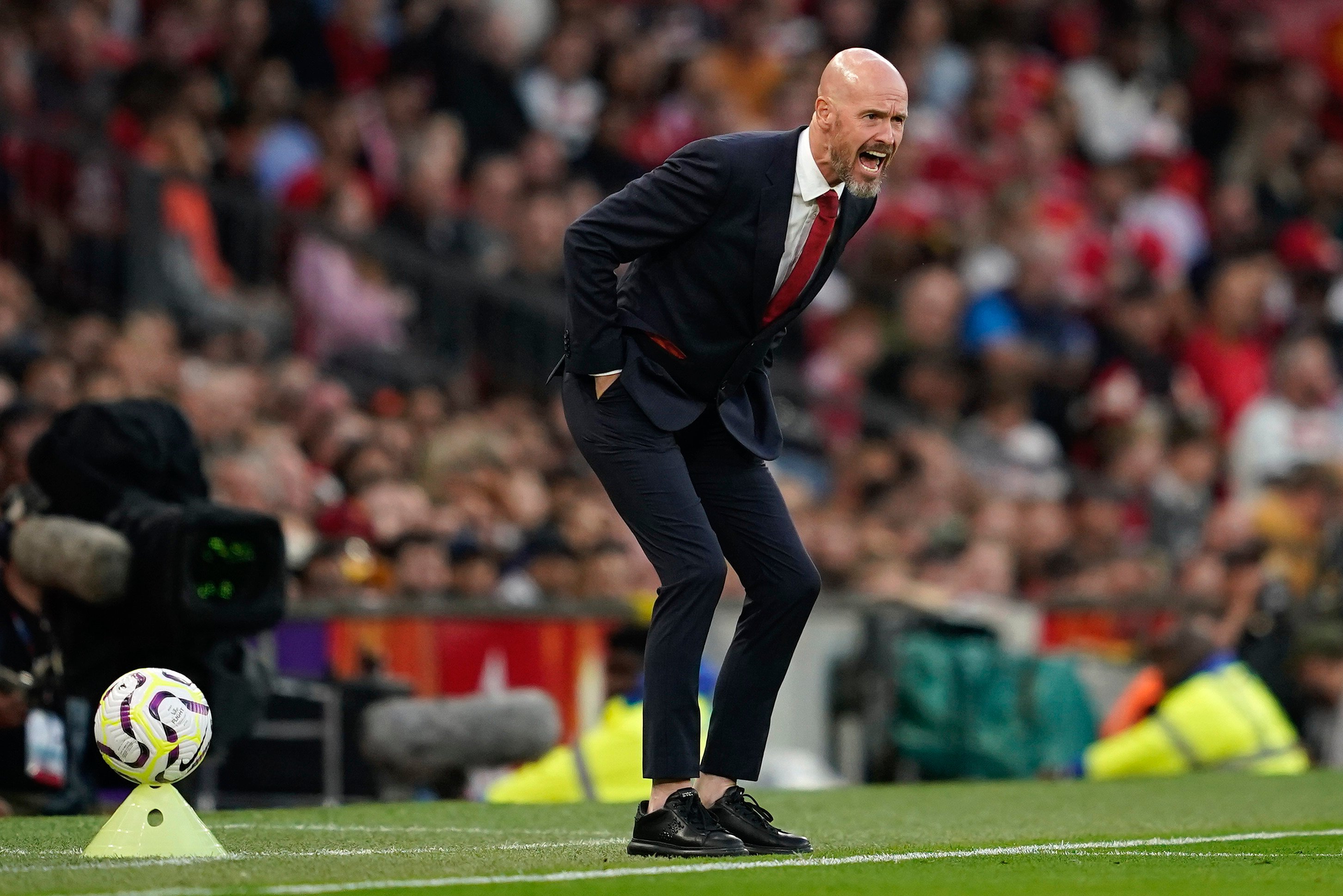 FILE - Manchester United have sacked Erik ten Hag. Photo: AP