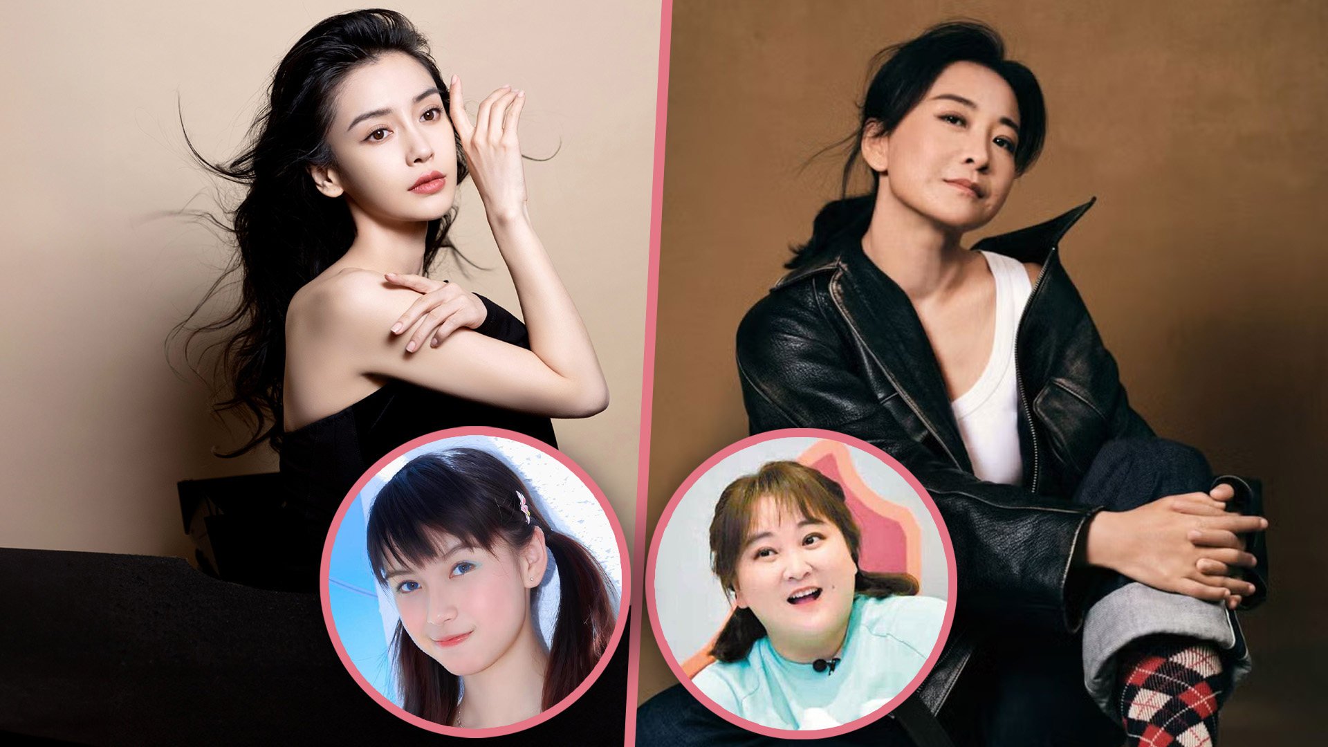 The Post takes a look at four celebrities in China whose physical appearance has noticeably changed over the span of their careers. Photo: SCMP composite/Weibo