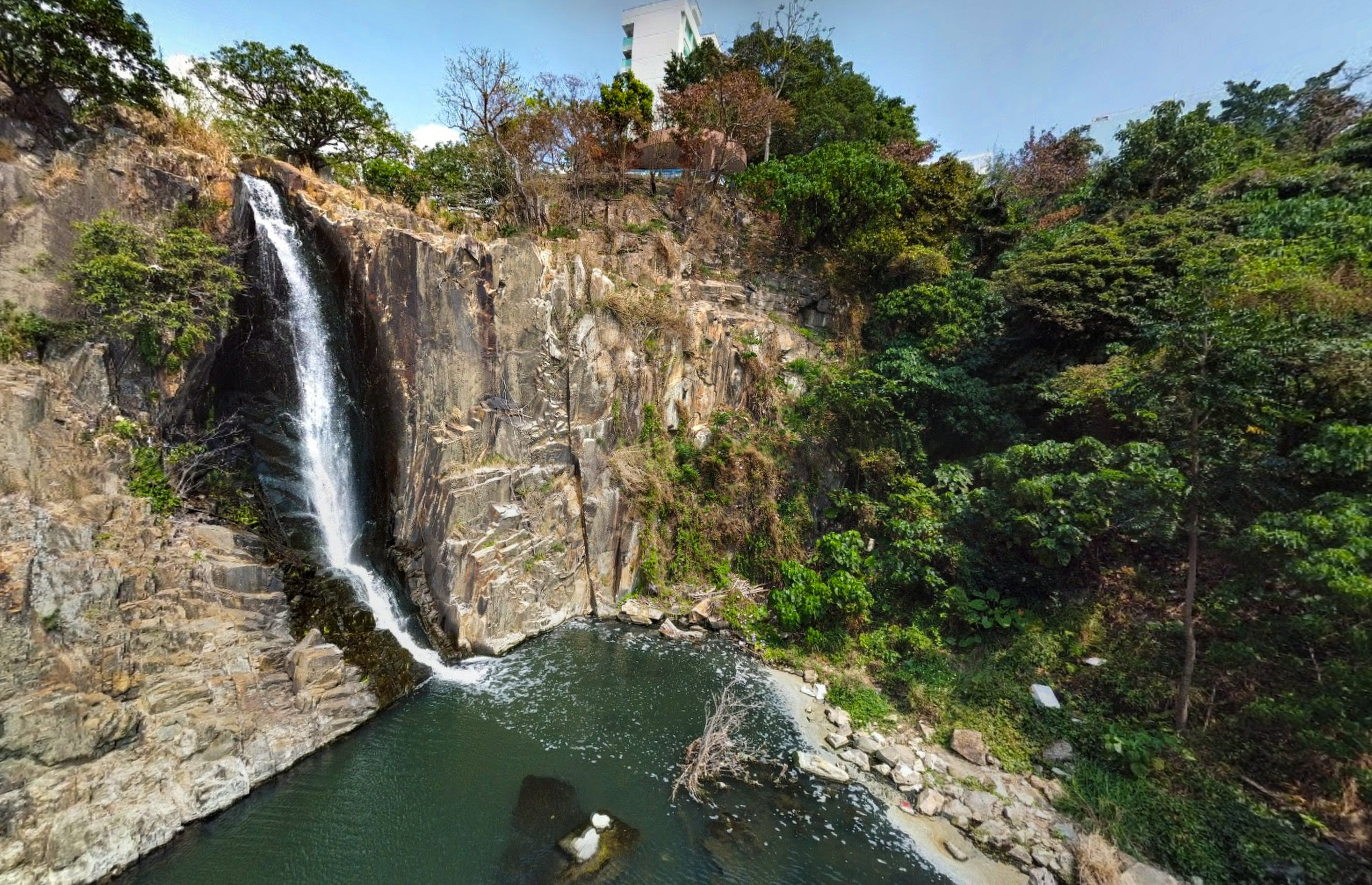 A woman was found dead in Waterfall Bay Park. Photo: Google Maps