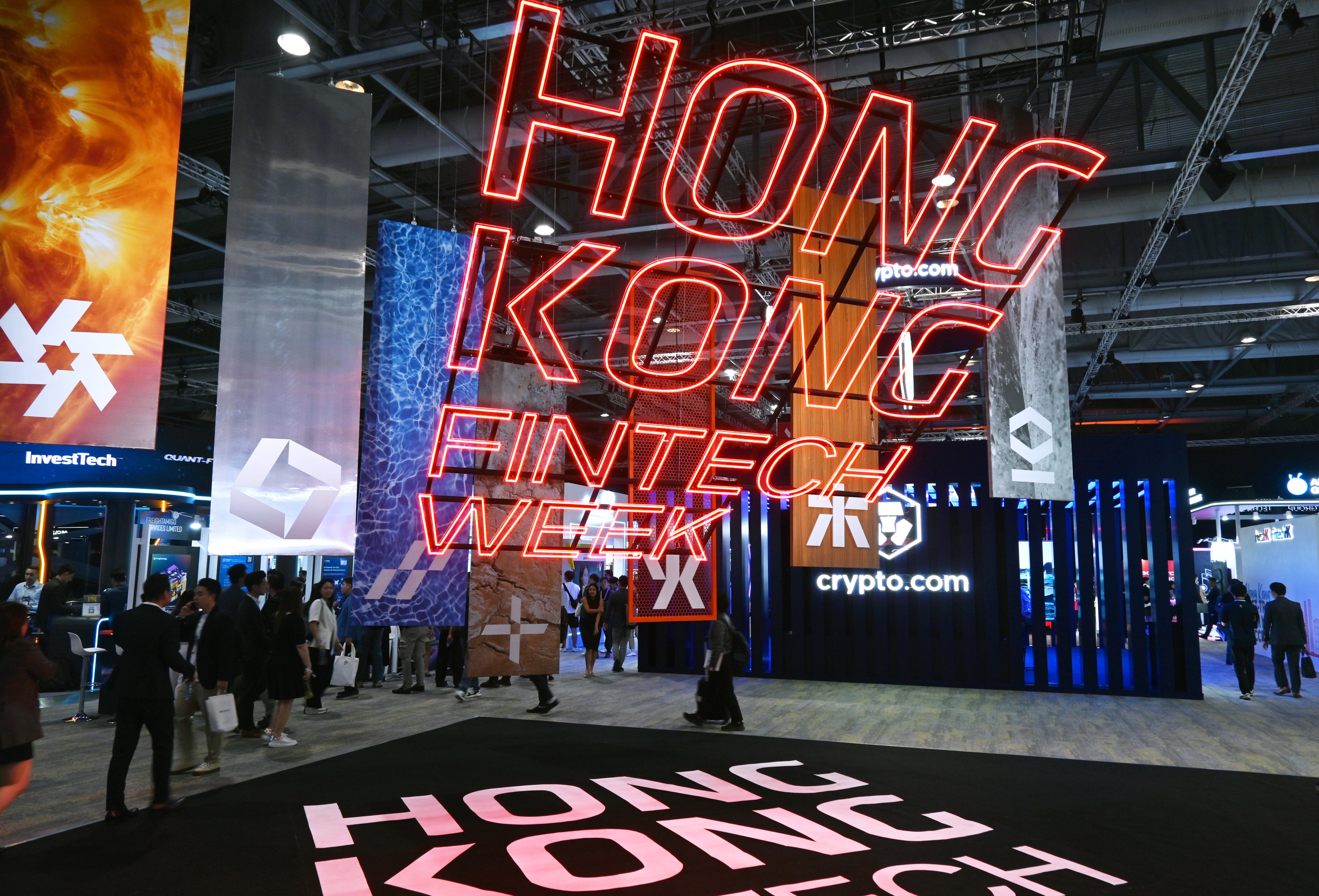 Hong Kong FinTech Week 2024 kicked off on October 28 with a greater emphasis on artificial intelligence than Web3 compared with past years. Photo: Matt Haldane