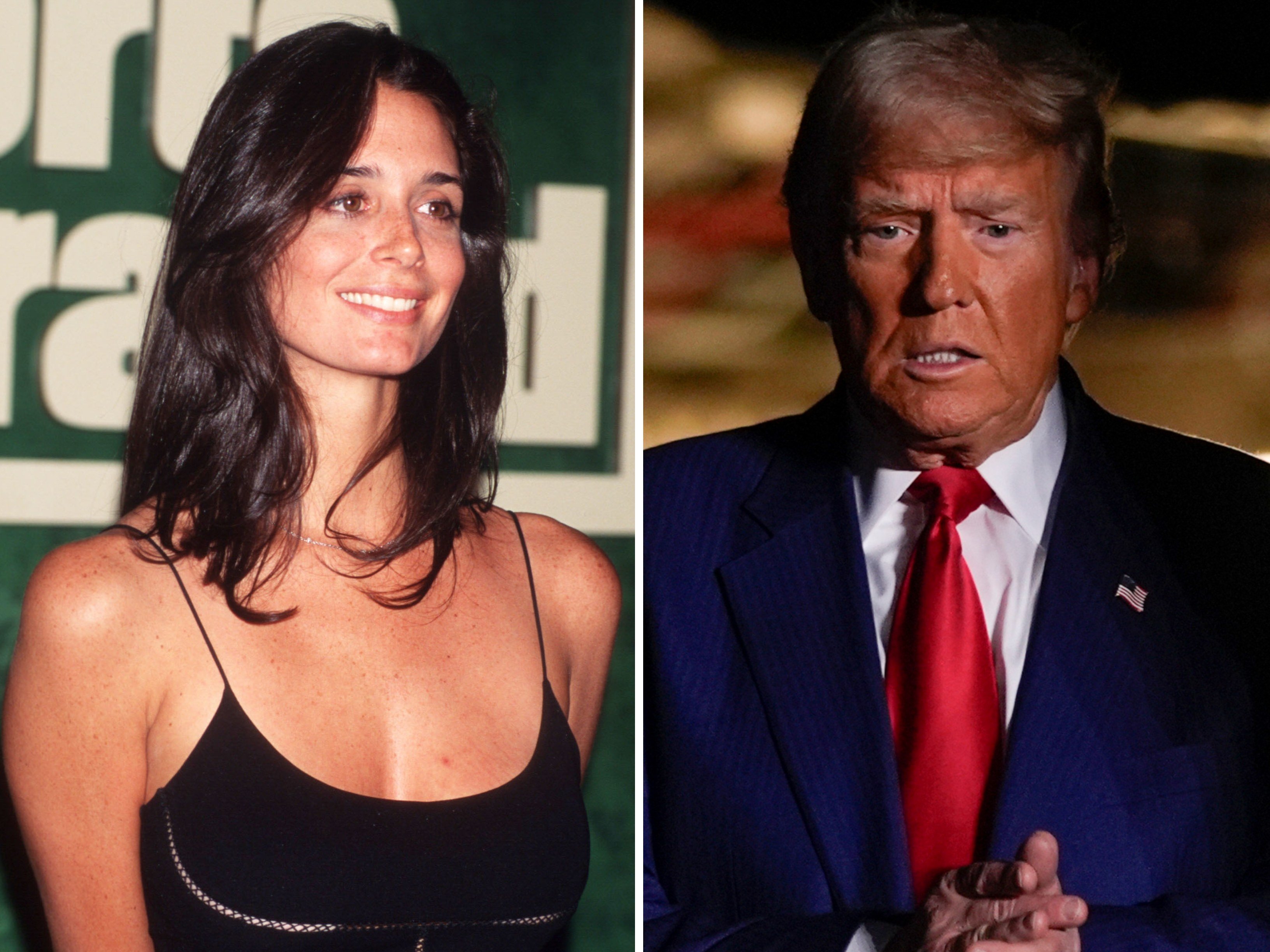 Who is Stacey Williams, who says Trump groped her while Jeffrey Epstein watched? Trump’s campaign says the claims are “unequivocally false” – but what is the link between him and the swimsuit model? Photos: Getty Images; AP