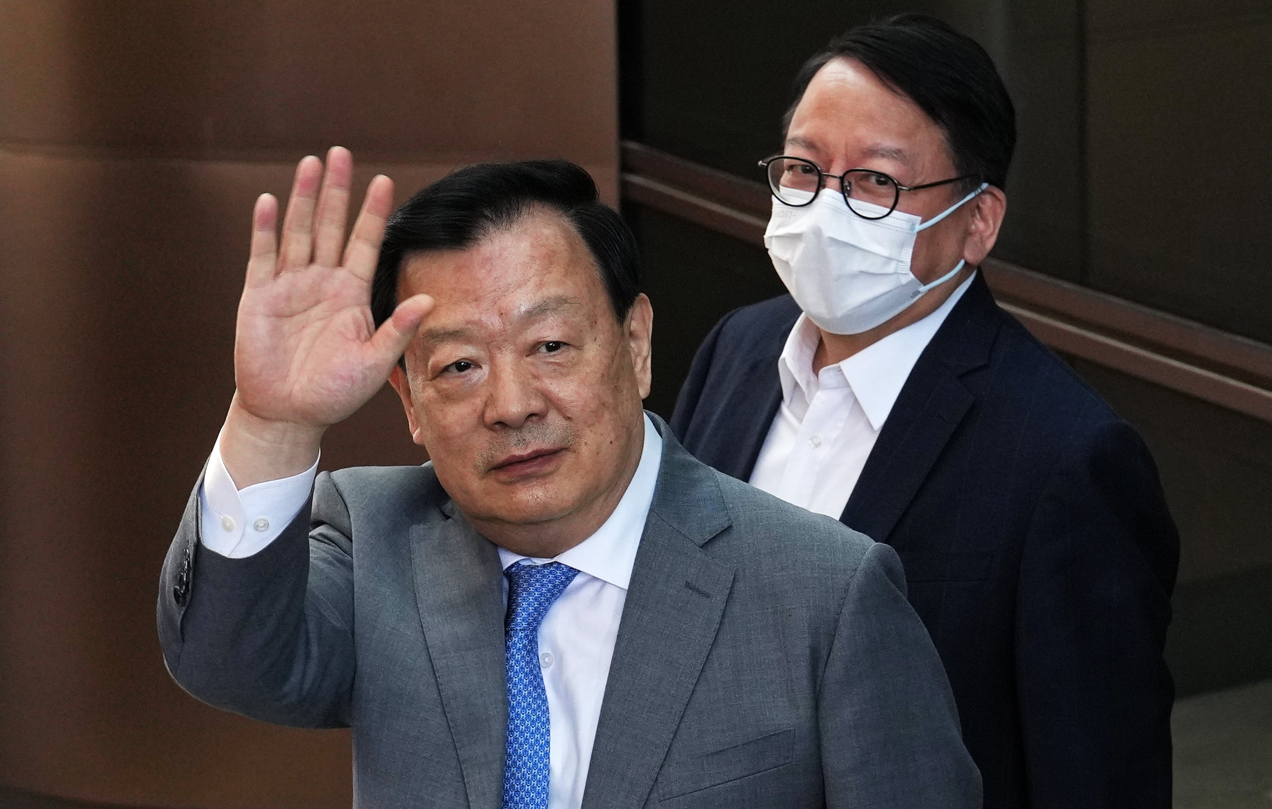 Xia Baolong has called for Jardine Matheson to play an active role in Hong Kong’s prosperity and stability. Photo: Elson Li