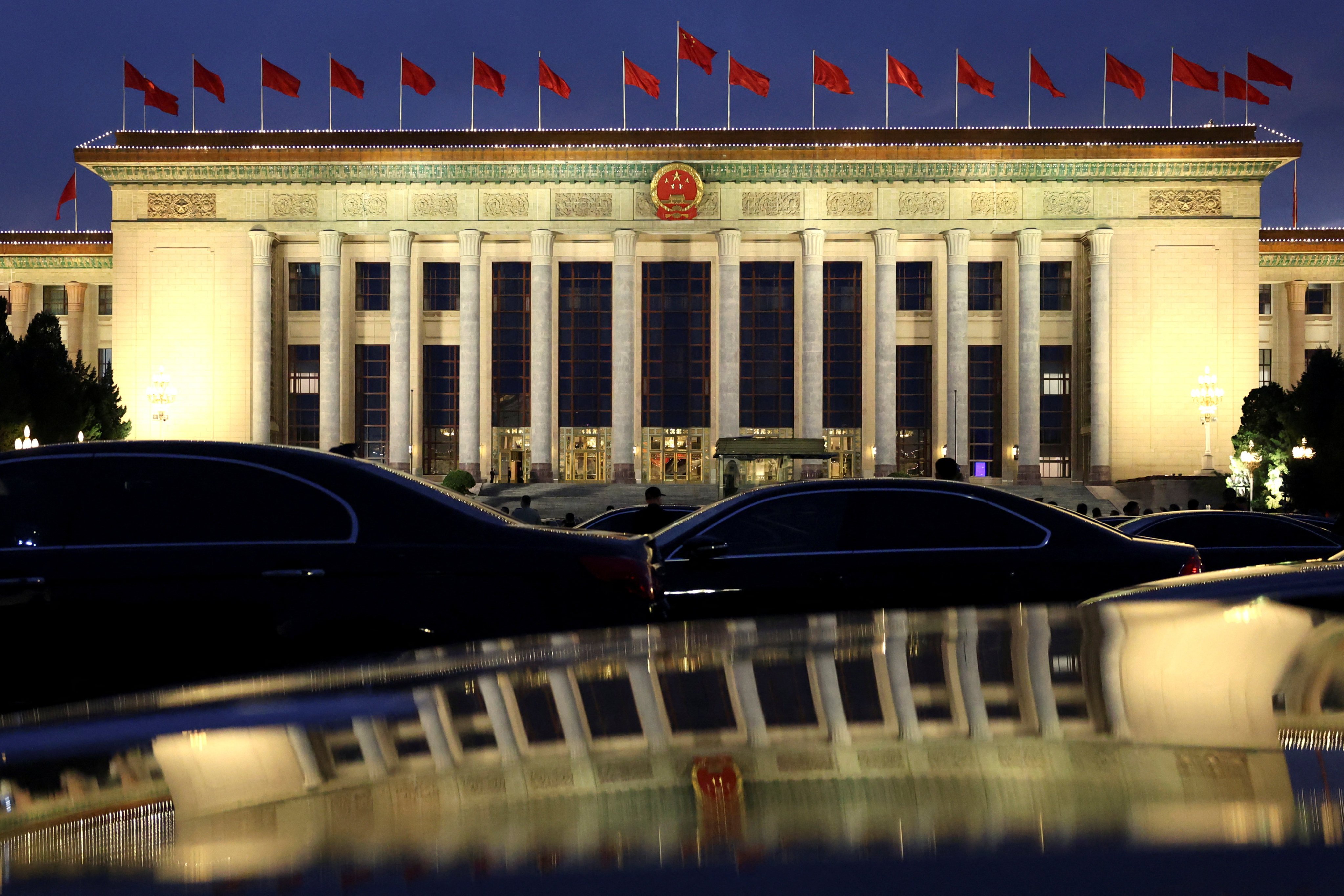 China’s Great Hall of the People in Beijing. Photo: Reuters