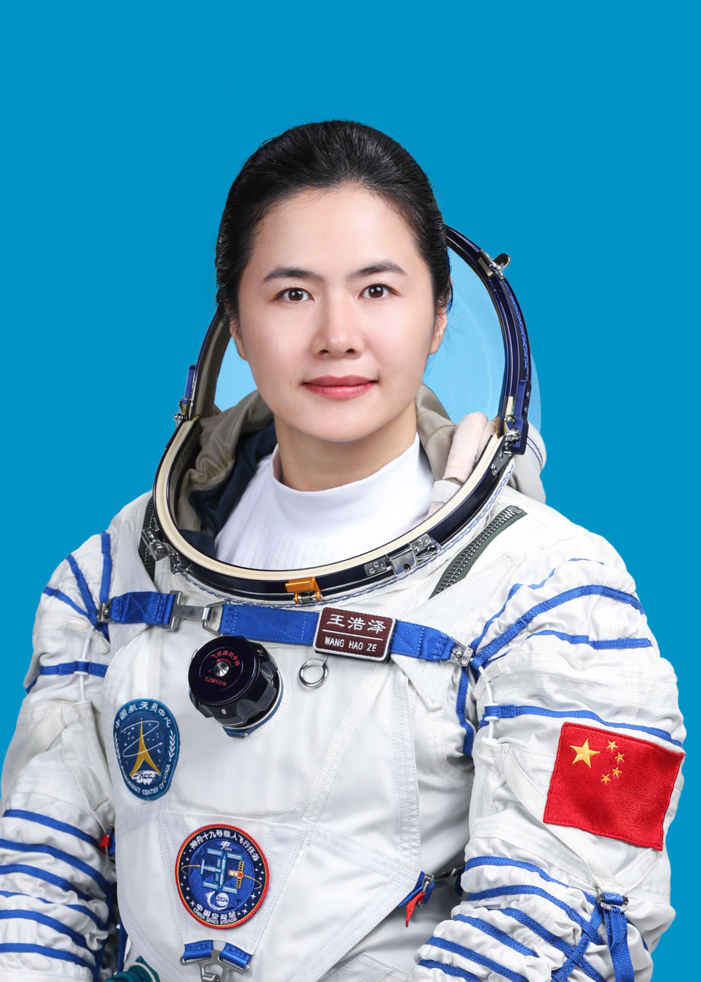 Wang Haoze, one of the three astronauts on China’s latest space station mission. Photo: Xinhua