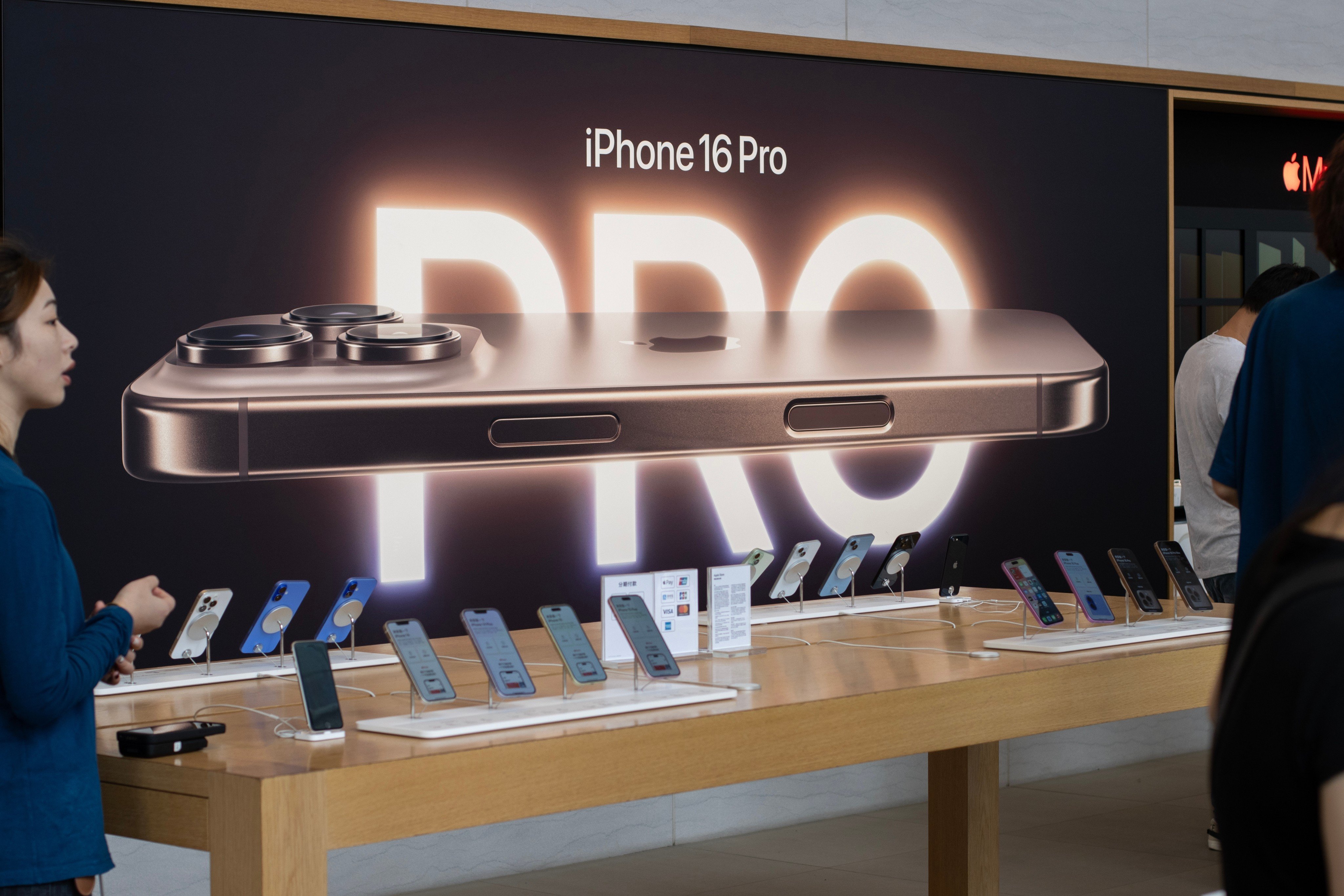 Apple’s iPhone 16 series saw more than 70 per cent of domestic sales come from the Pro and Pro Max models as of October 8. Photo: Shutterstock