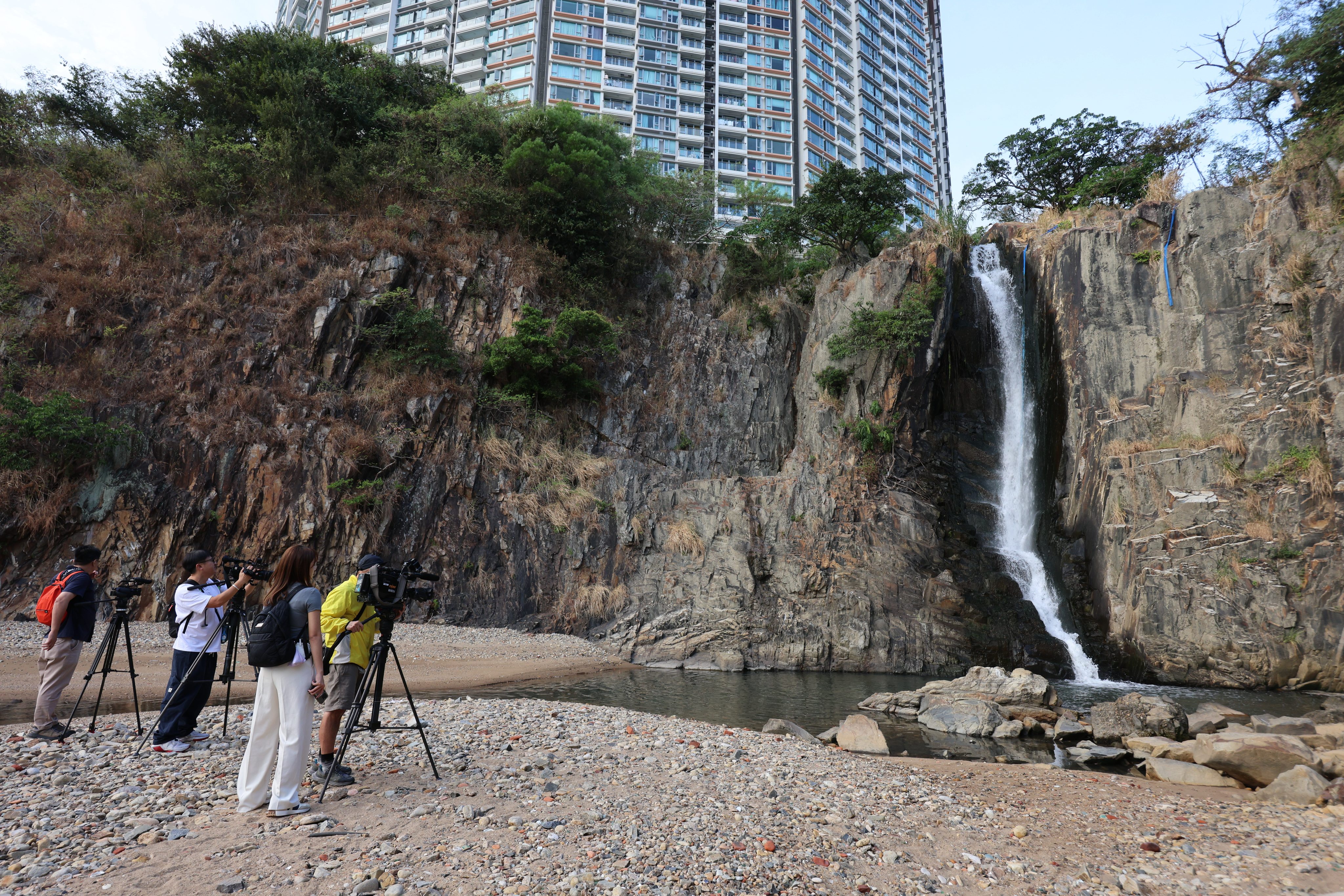 The body was found in Waterfall Bay Park. Photo: Jelly Tse