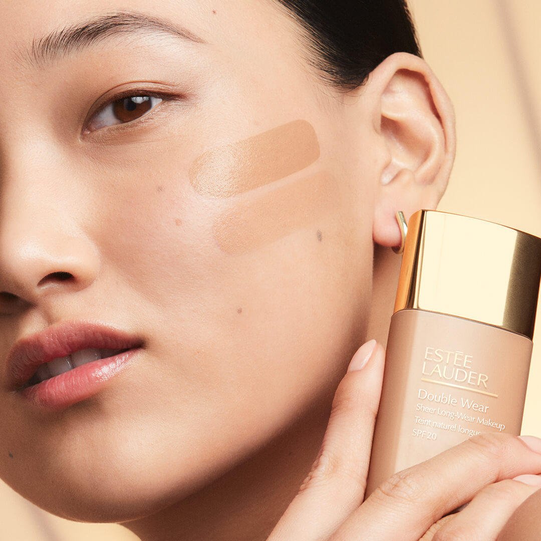 Is your make-up’s SPF doing enough to protect your skin? Dermatologists weigh in. Pictured: Estée Lauder Double Wear Sheer Long Wear Makeup SPF 20. Photos: Handout