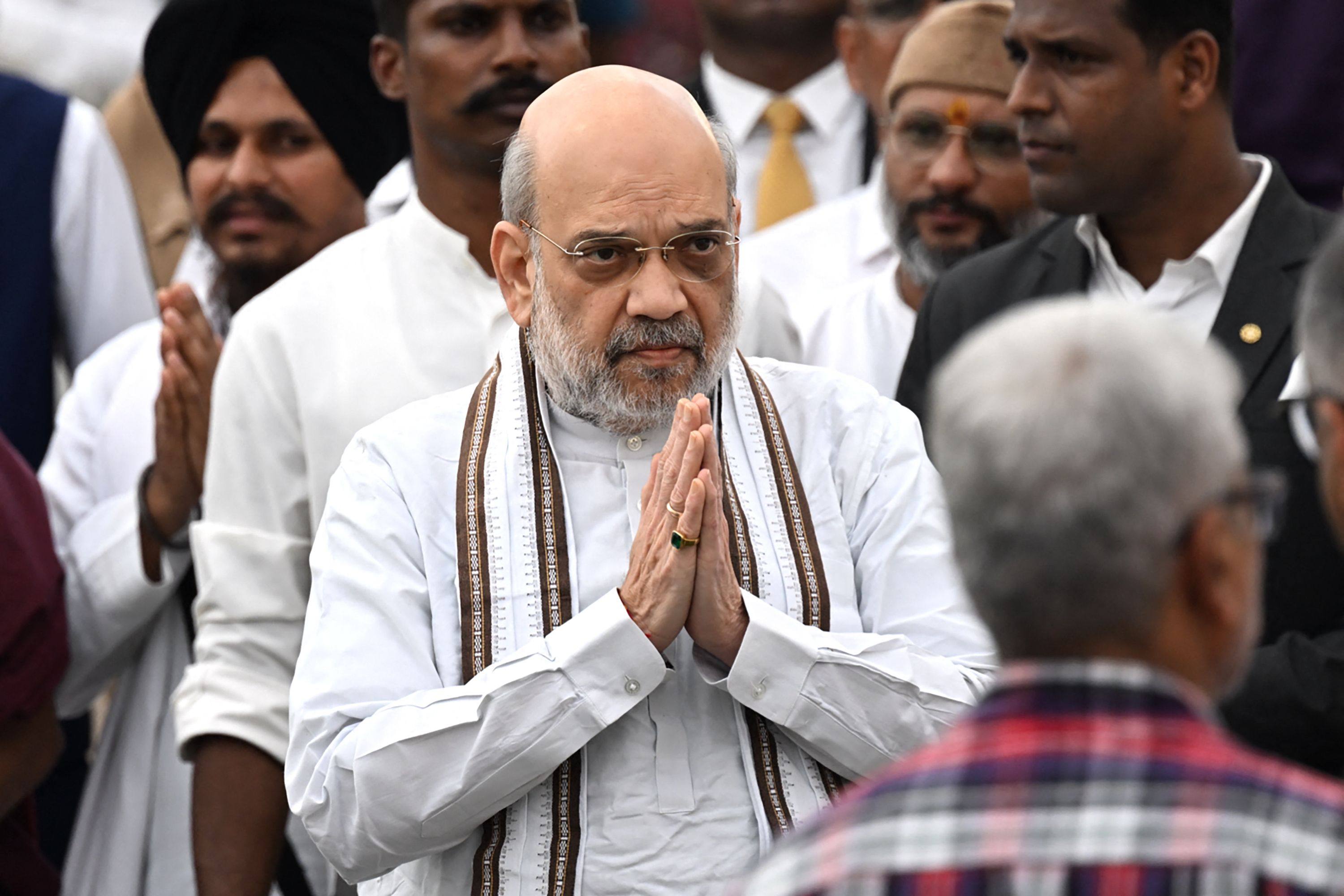 India’s Home Minister Amit Shah. Photo: AFP