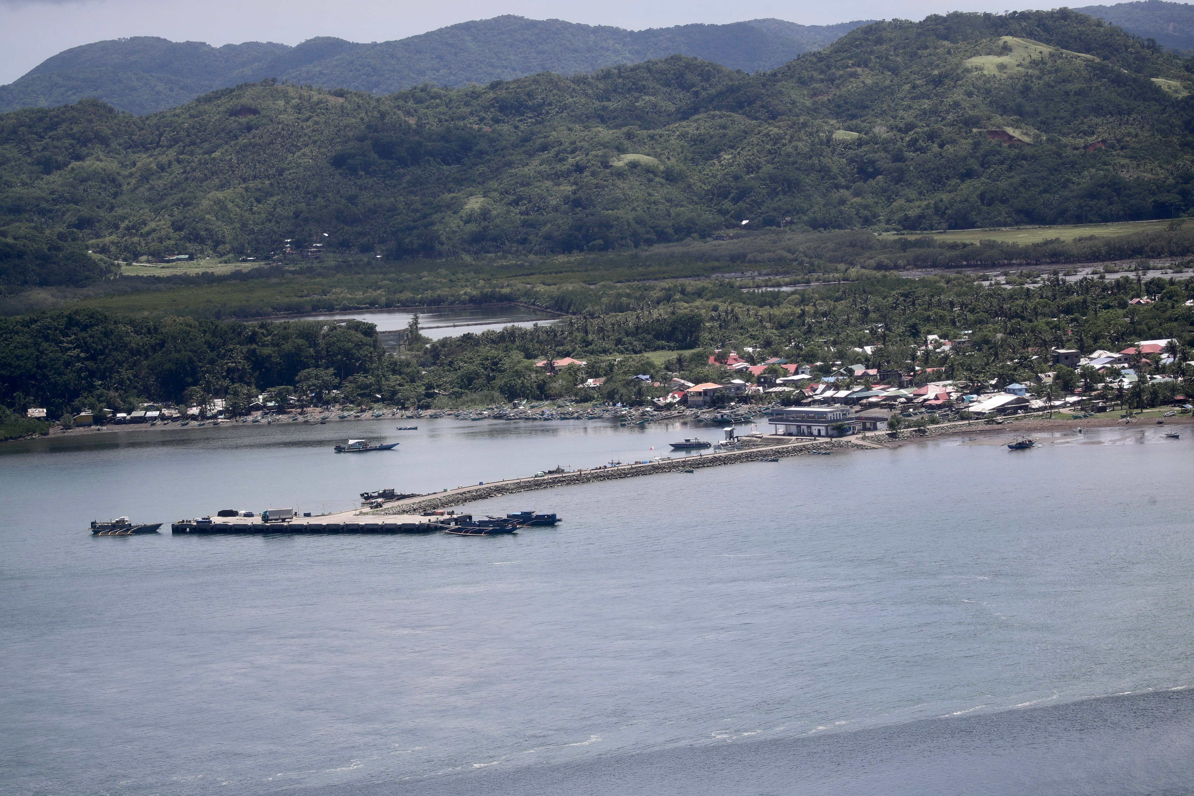 A naval base in Santa Ana, Cagayan, the Philippines. Analysts have warned of shady properties bought by Chinese nationals located near military bases in the country. Photo: EPA-EFE