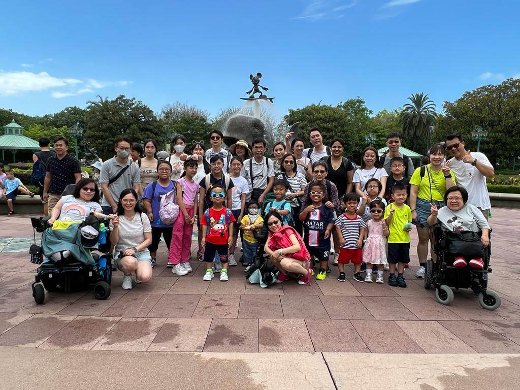 Members of Little People of Hong Kong together at an event. Photo: Handout