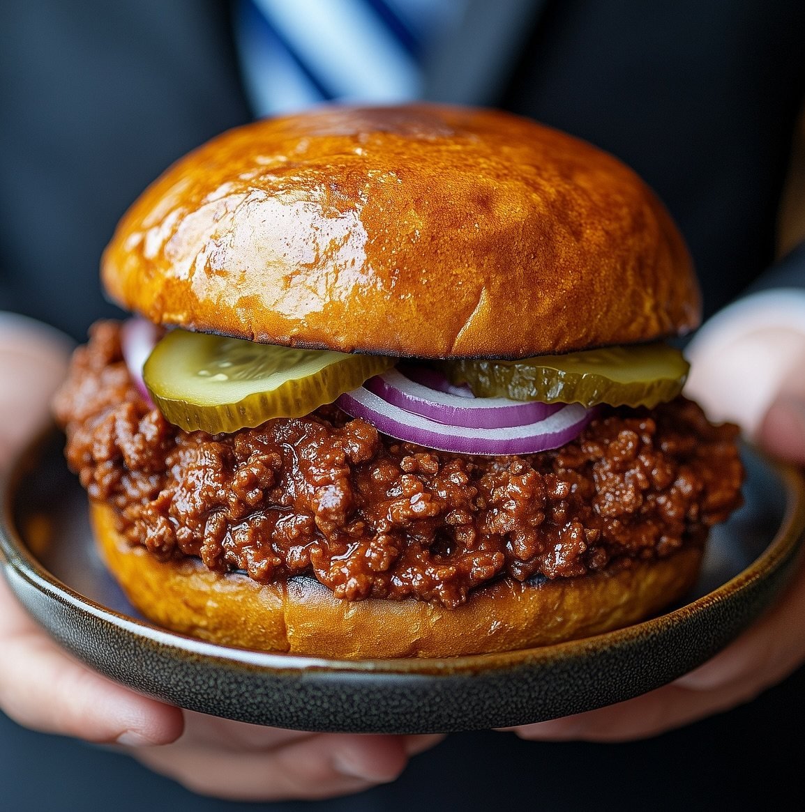 Ethos’ “Wagyu Beef Sloppy Joe”. Photo: Instagram / @ethos_atx