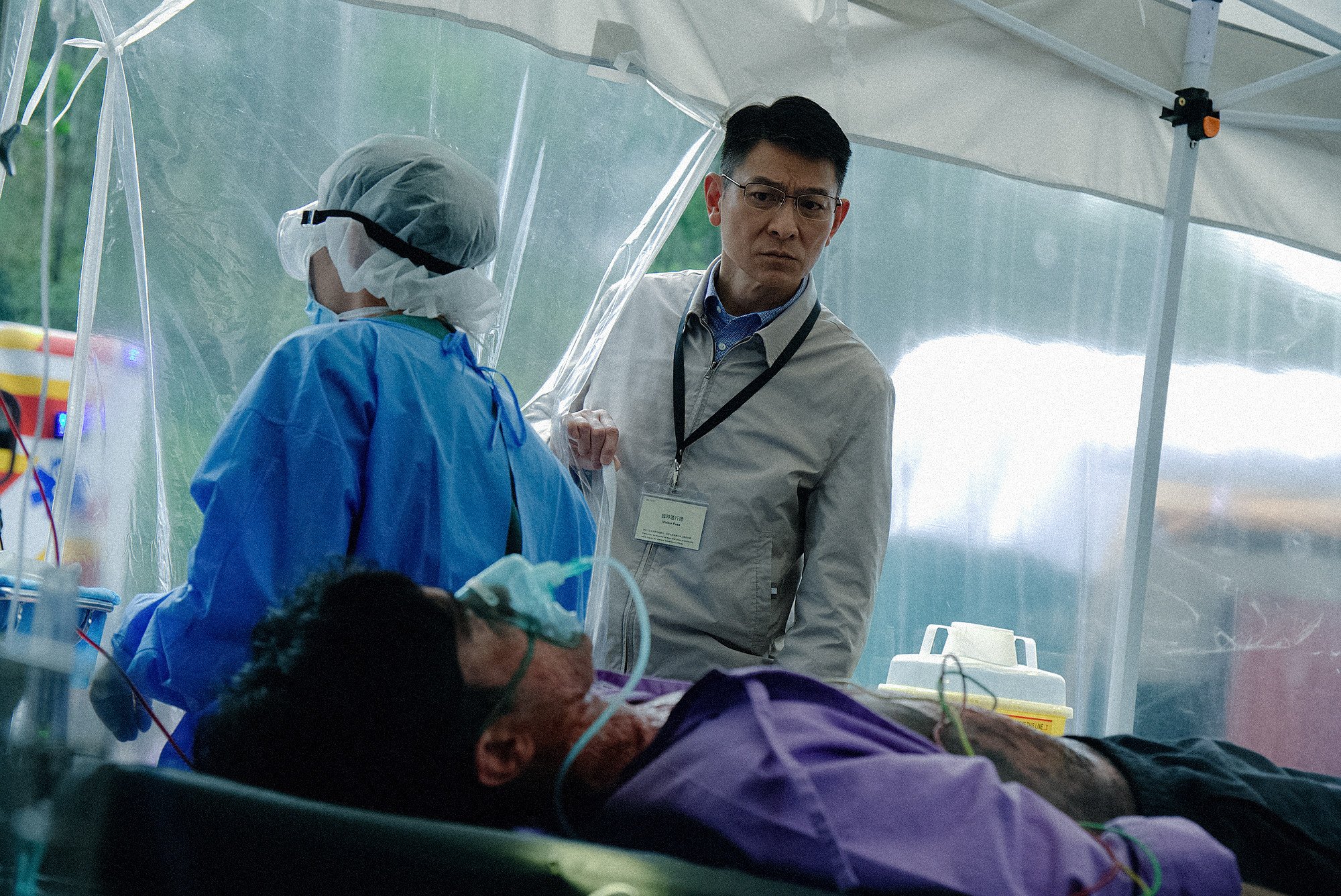 Andy Lau in a still from Cesium Fallout, billed as Hong Kong’s first nuclear radiation disaster blockbuster. Photo: Edko Films