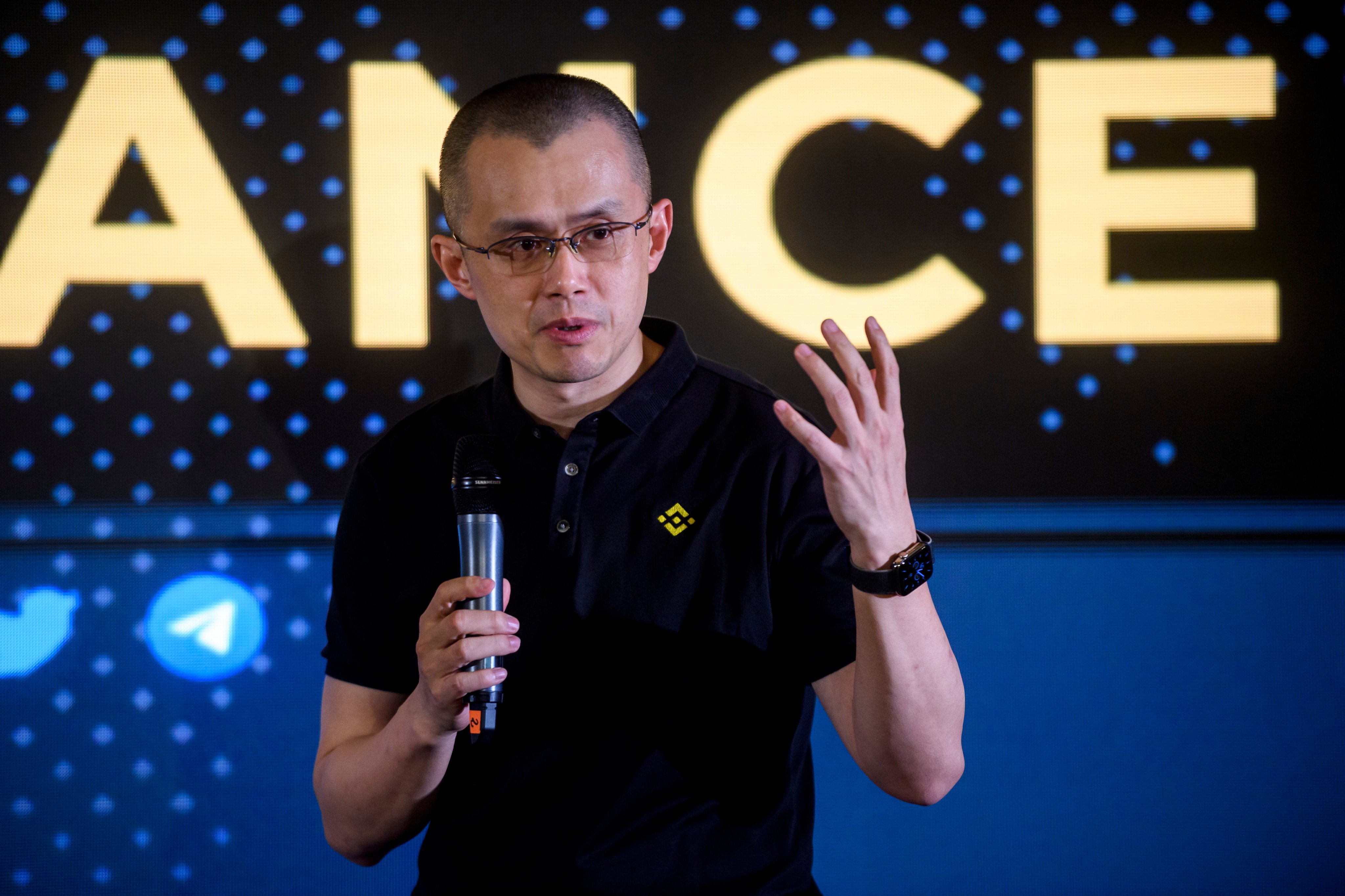 Founder and former CEO of Binance Zhao Changpeng attends an event in Rome on May 10, 2022. Photo: Getty Images