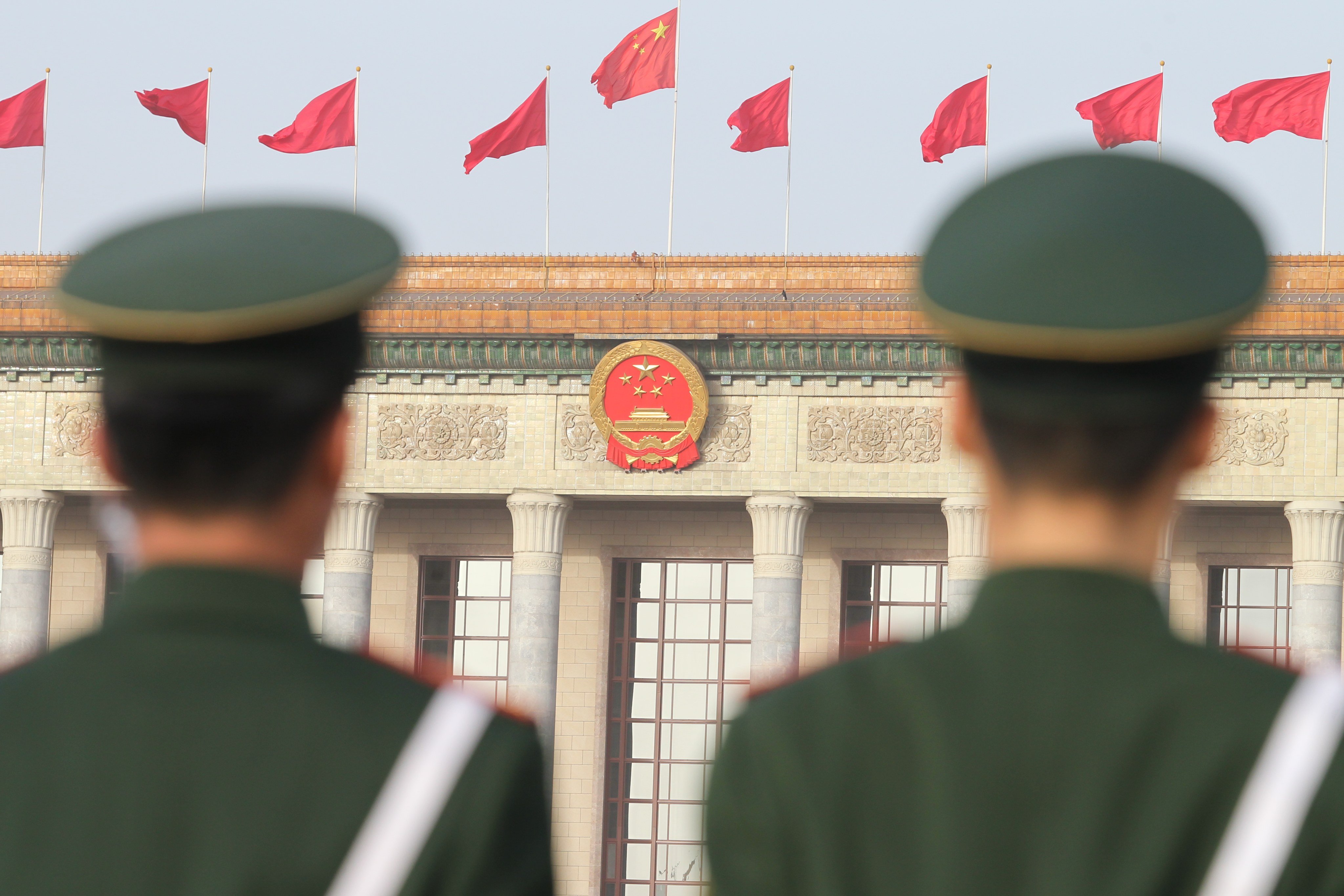 The Great Hall of the People in Beijing. Photo: Simon Song