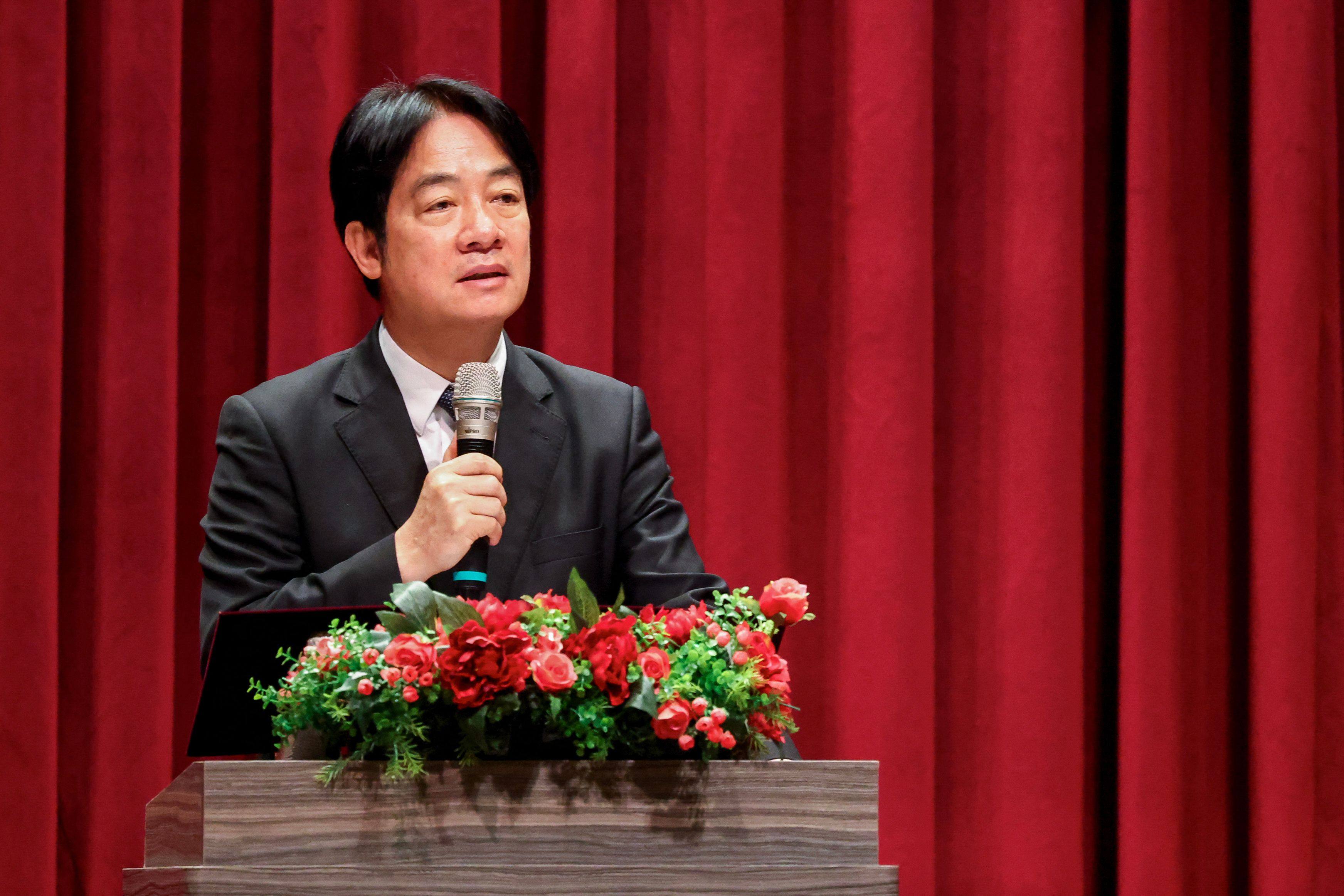 Taiwanese leader William Lai, tensions between whose ruling Democratic Progressive Party and opposition lawmakers began days after he was sworn in on May 20. Photo: AFP