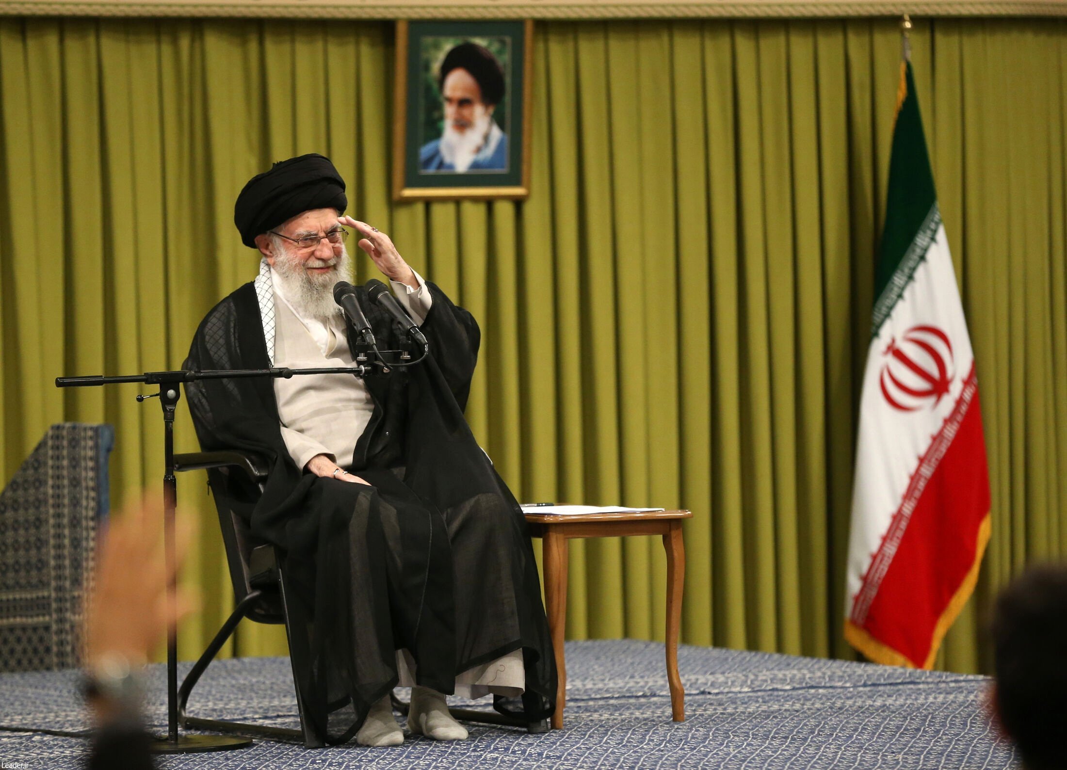 Ayatollah Ali Khamenei said the US and Israel will definitely receive a harsh response following Israel’s strike on Iran in October. Photo: EPA-EFE