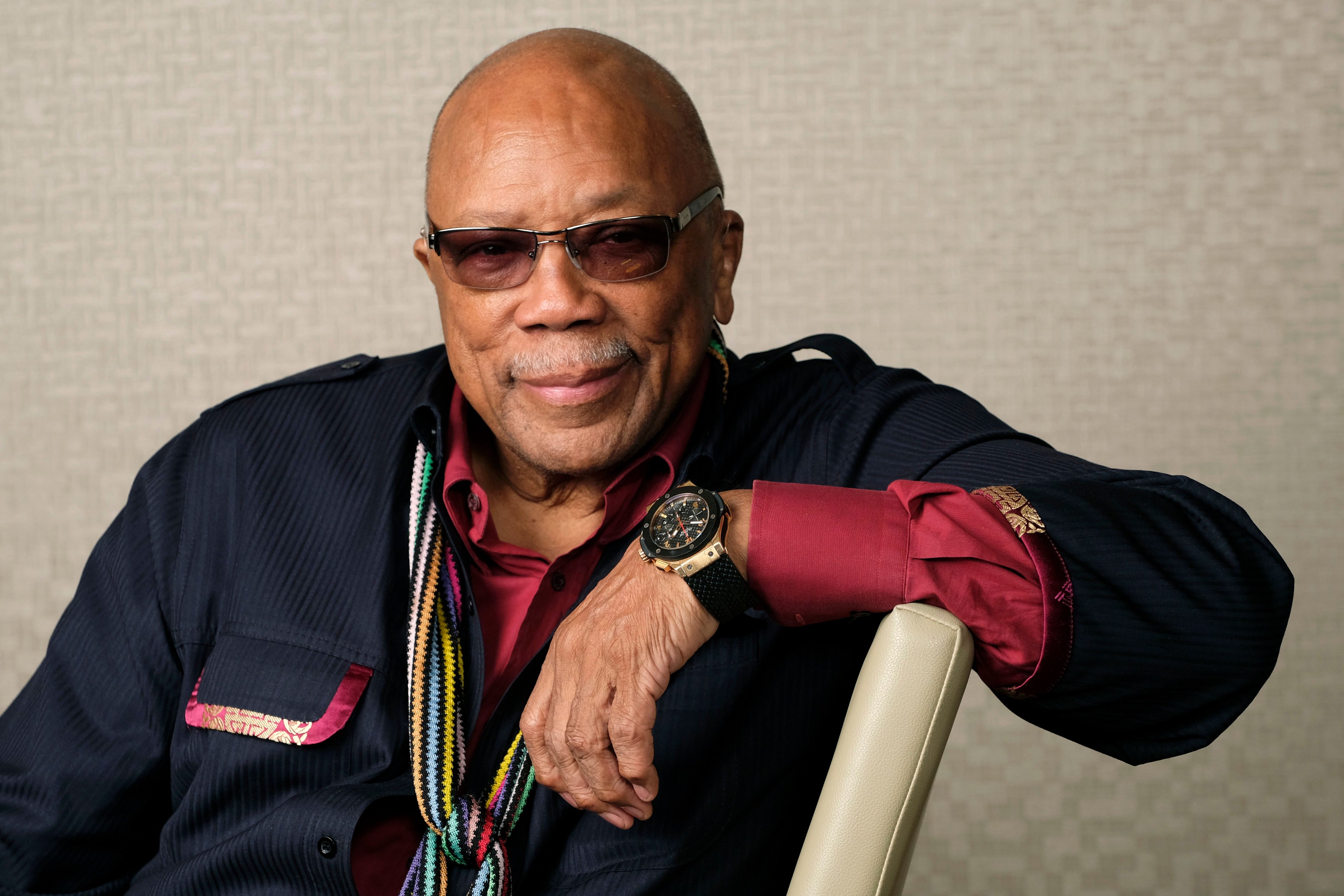 Music producer Quincy Jones in 2018. Photo: Invision via AP