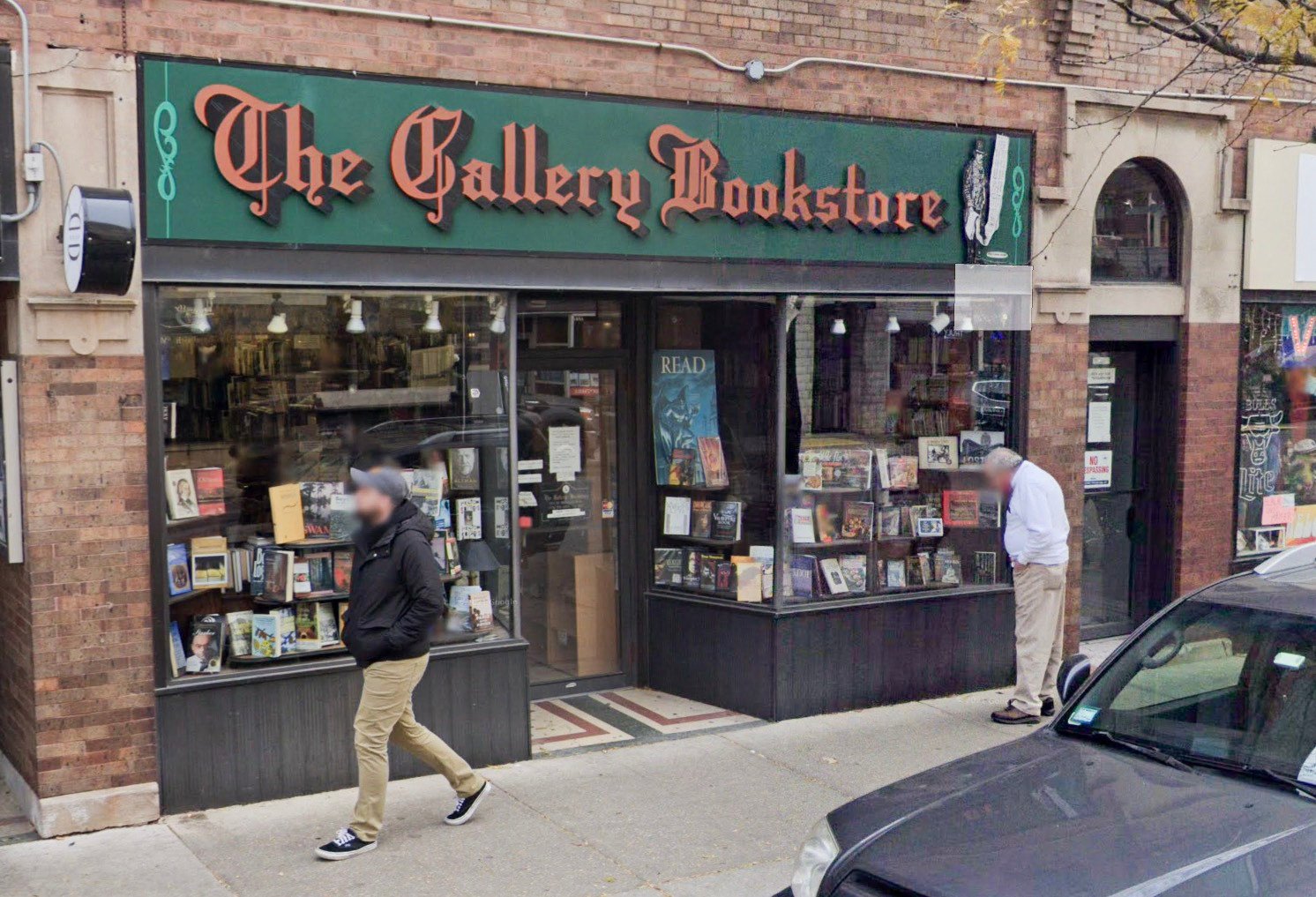 The Gallery Bookstore in Chicago, where an “End of an Era” sale was organised in the mistaken belief its owner had died. Photo: Google Maps