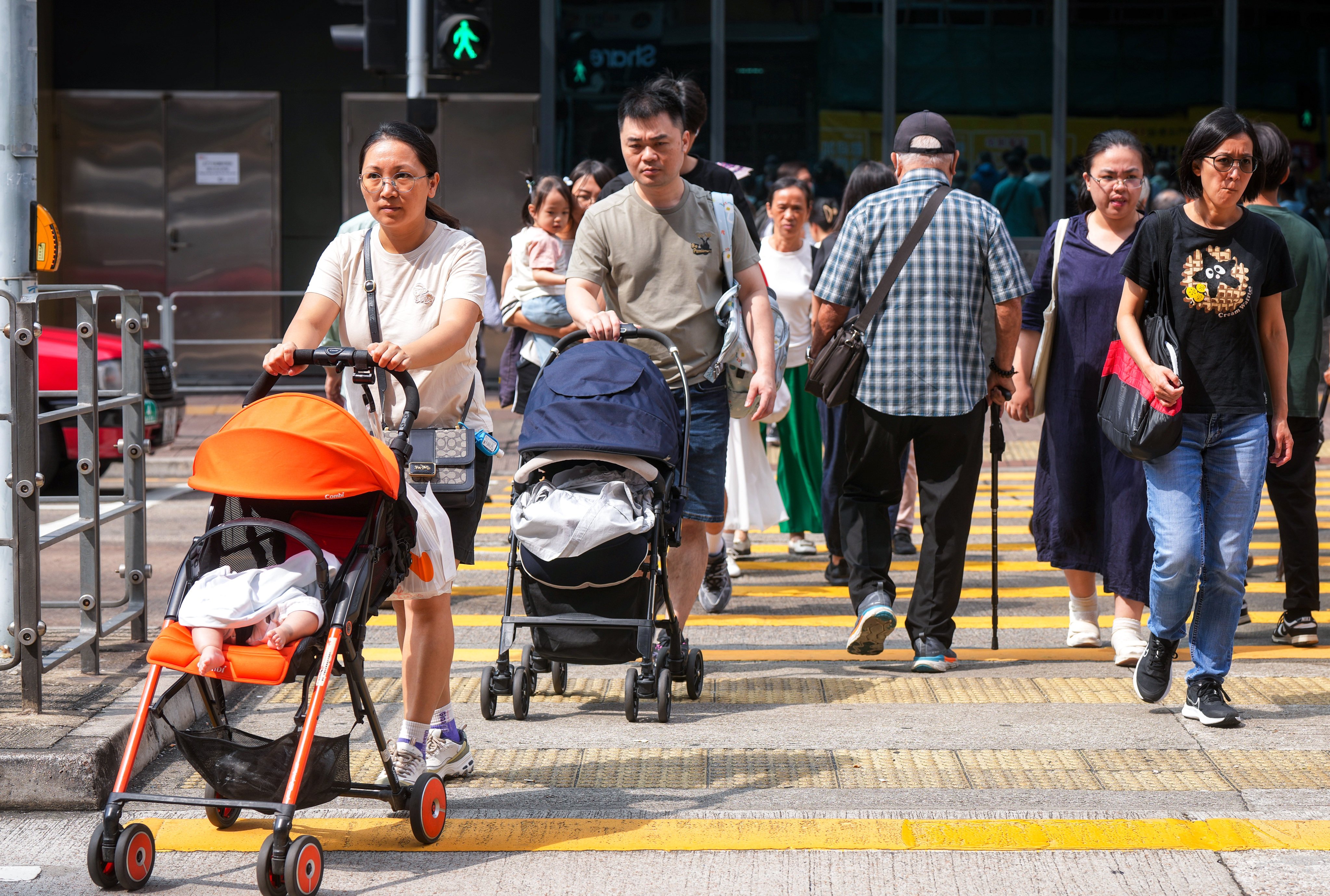 The number of children born between June and September was 11,807, up by 9.3 per cent from the 10,749 recorded during the same period last year, according to the government. Photo: Elson Li