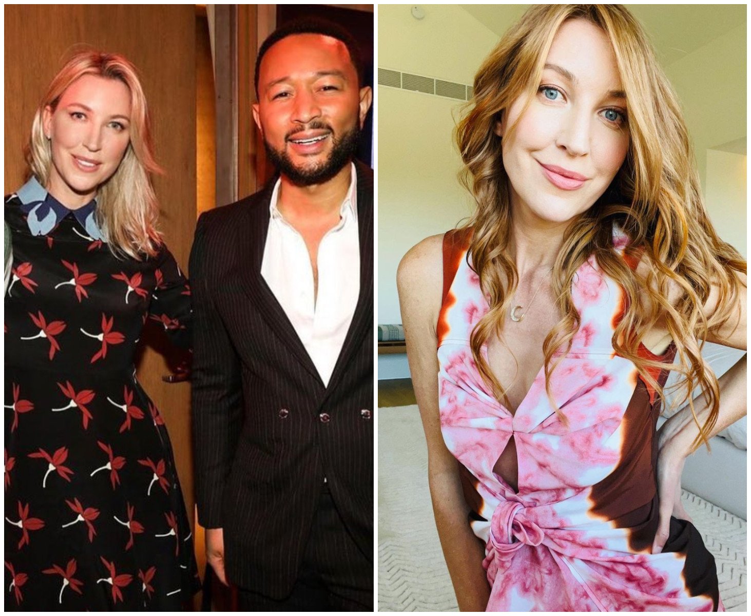 Talent manager Ty Stiklorius and her client John Legend. Photos: @stiklori/Instagram