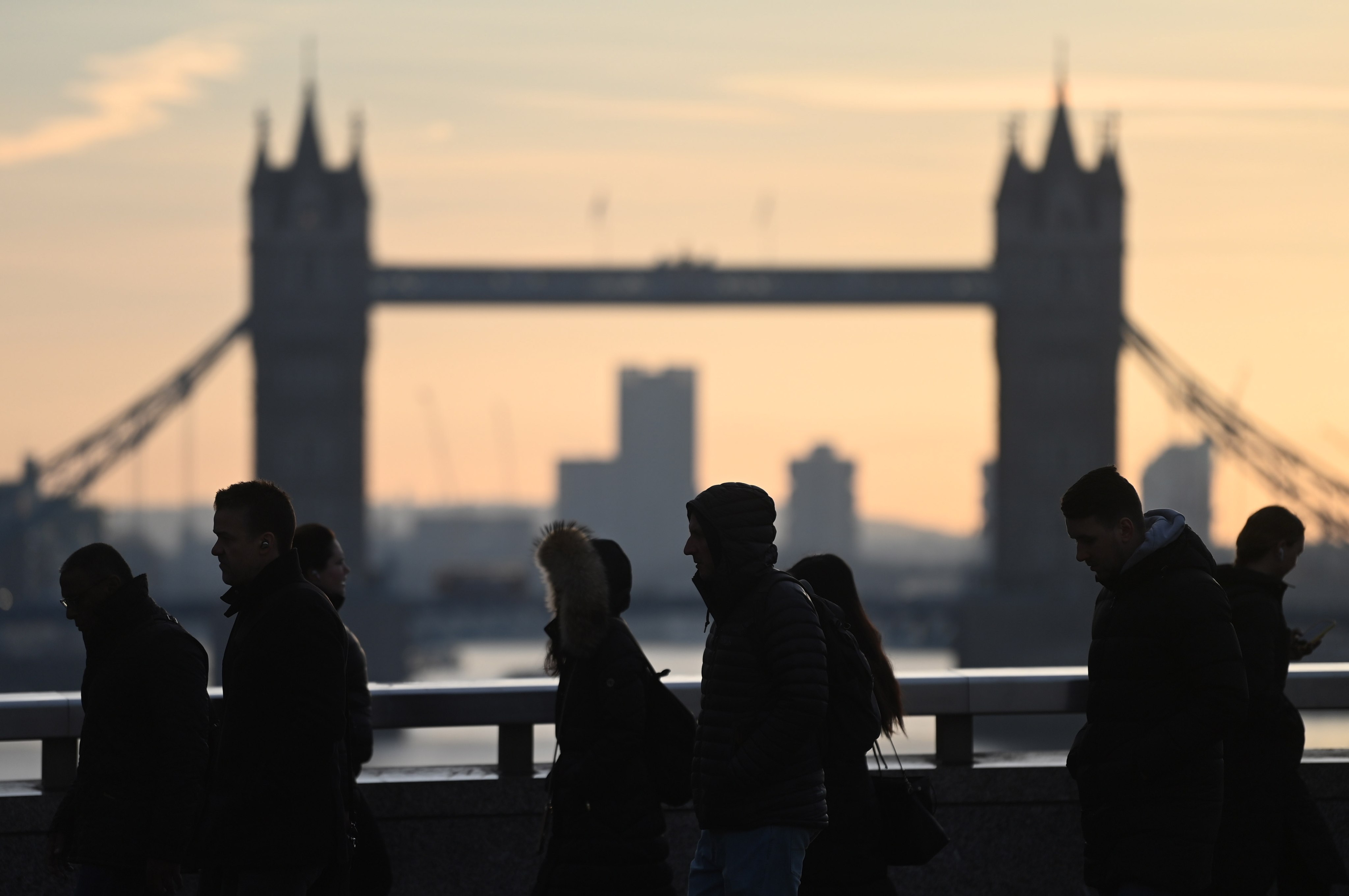 Commuters pass Tower Bridge. Wealthy Malaysians are so enamoured with the British capital that they’ve dubbed the city “Kuala London”. Photo: EPA-EFE