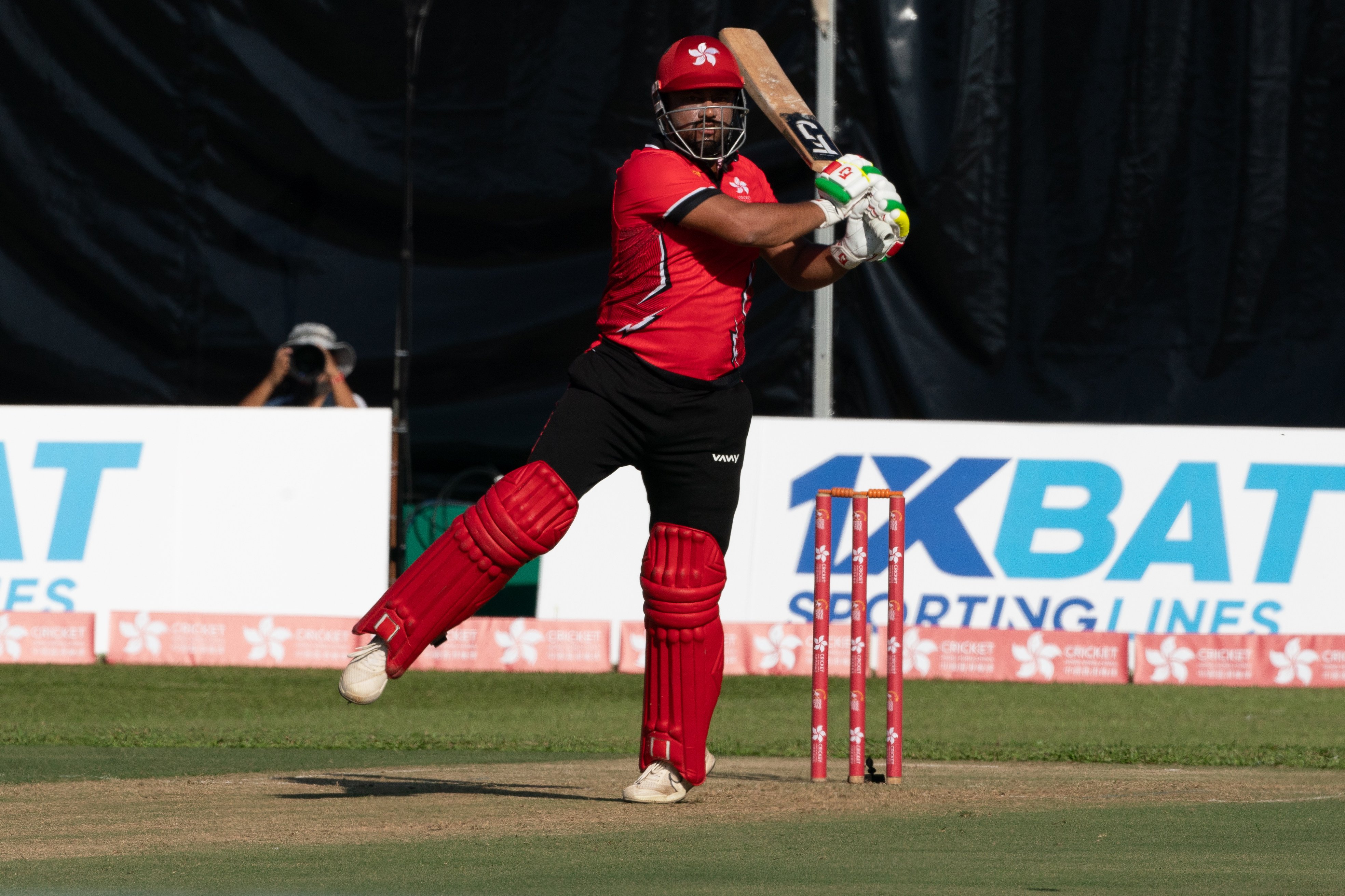 Hong Kong wicketkeeper Zeeshan Ali has worked on his skills on both sides of the stumps. Photo: CHKC