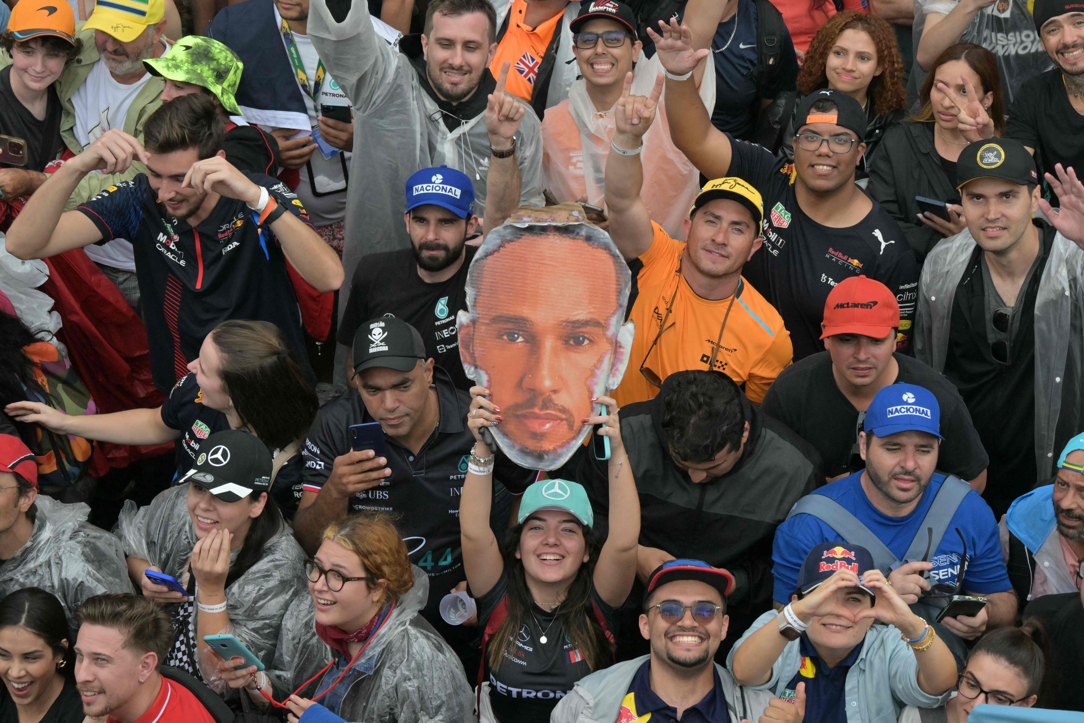 Lewis Hamilton’s mysterious message after the Brazilian GP has led to speculation he is ready to call a premature end to his Mercedes career before his switch to Ferrari next year. Photo: AFP