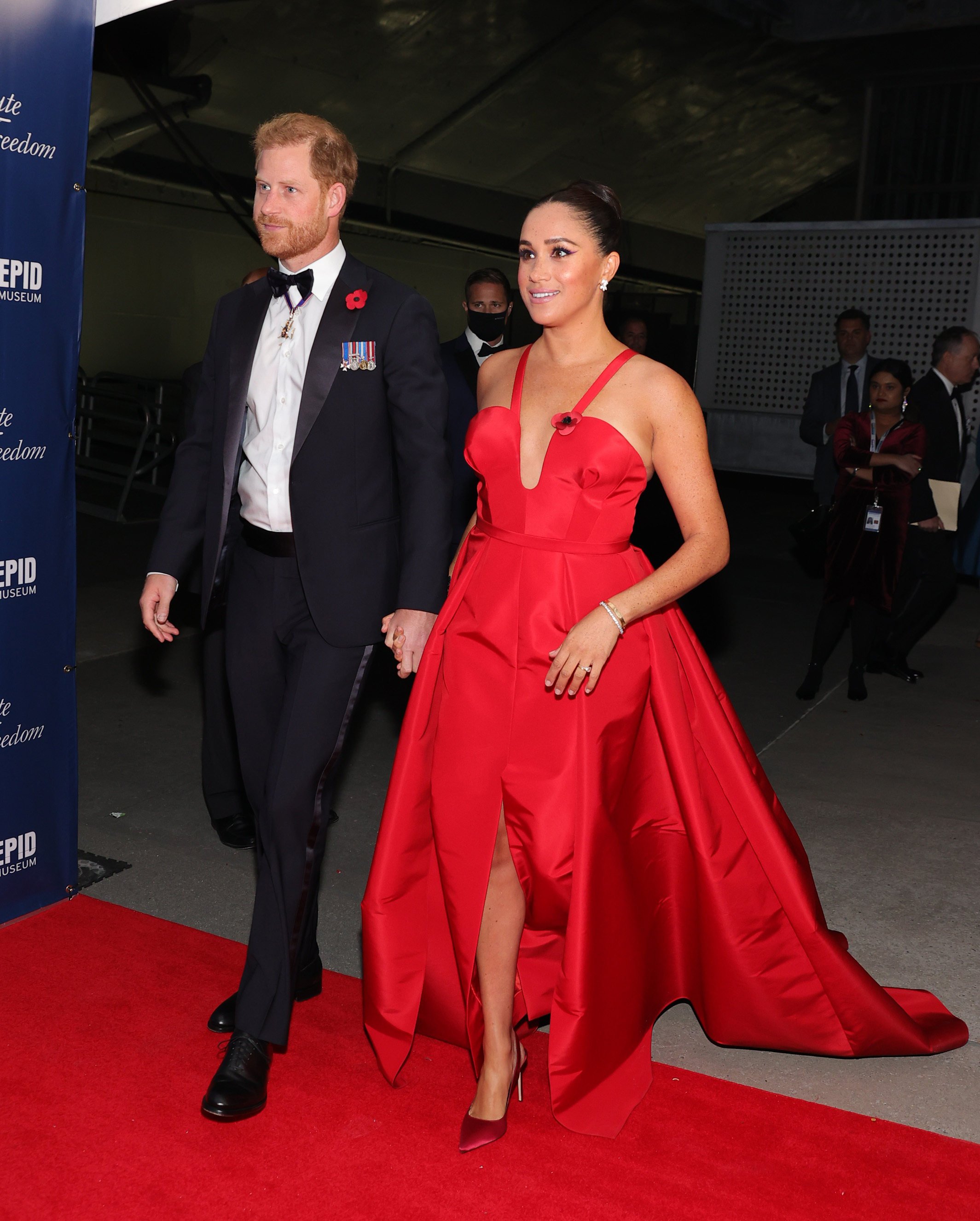 Whether it’s Dior haute couture for a fancy event or a luxe blazer paired with jeans for a more casual outing, Meghan Markle’s fashion philosophy leans toward the timeless. Photo: Getty