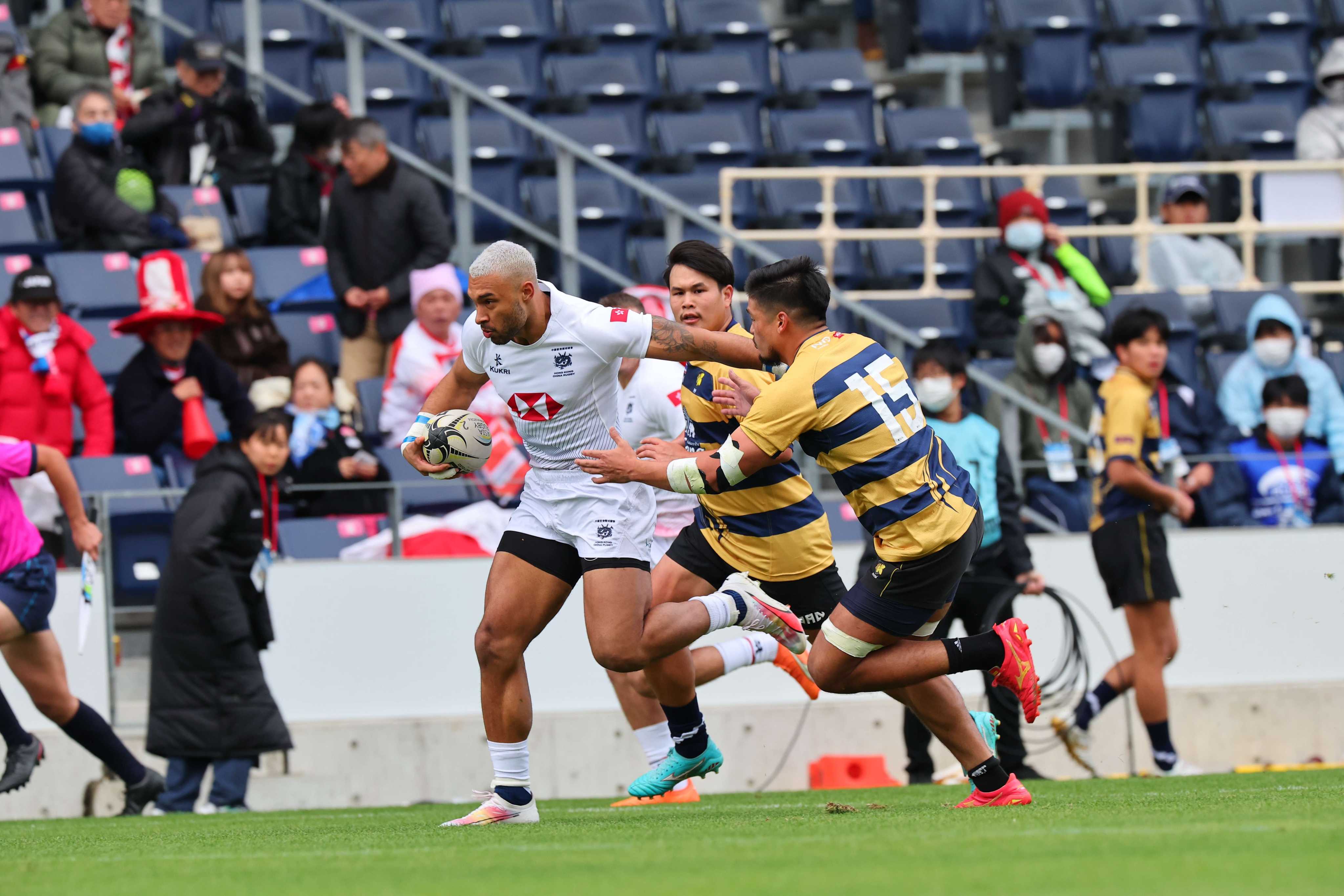 Max Denmark is among the Hong Kong sevens stars whose development would ‘accelerate’ playing HSBC SVNS Series rugby. Photo: Handout