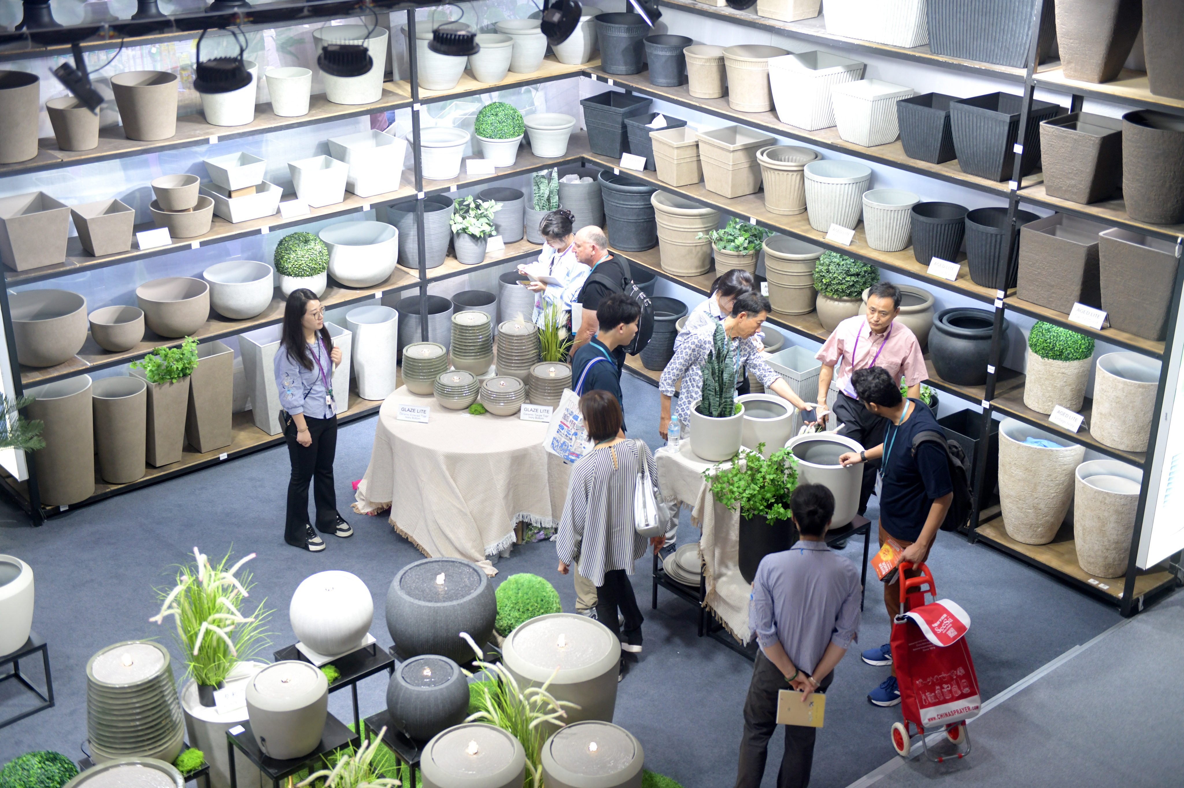 People visit the 136th China Import and Export Fair in Guangzhou, south China’s Guangdong province. Photo: Xinhua