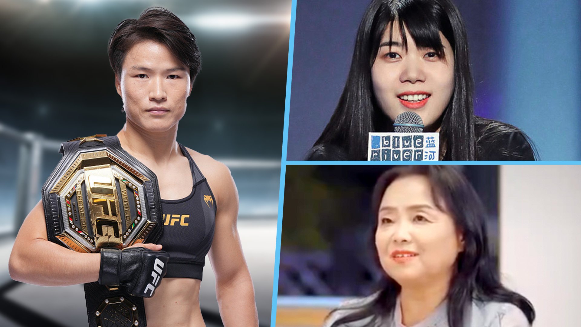 Three Chinese women – Zhang Weili, left, Yang Li, top right, and Su Min – whose journeys highlight their strength and determination to overcome challenges in diverse arenas. Photo: SCMP composite/Shutterstock/Weibo