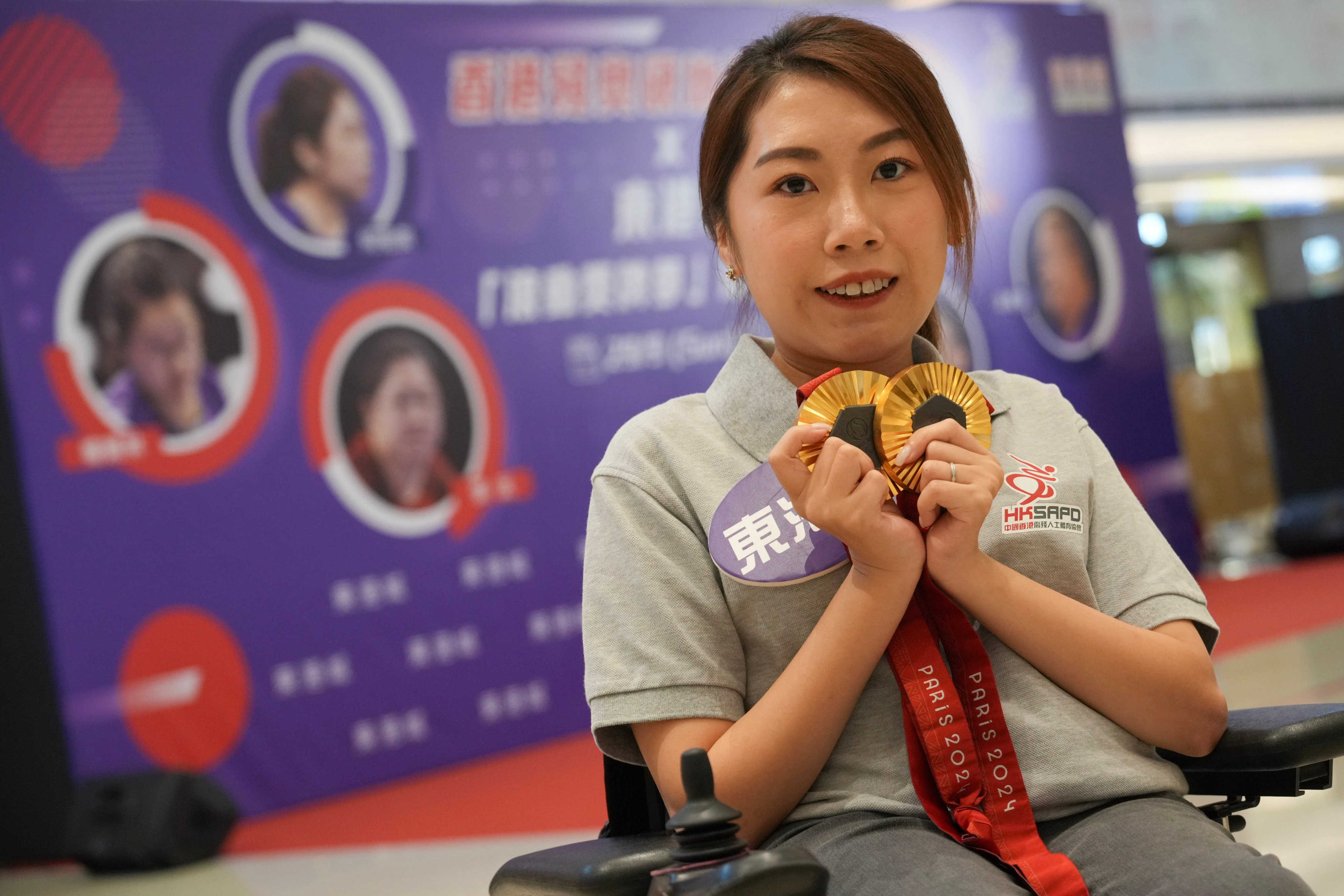 Ho Yuen-kei has competed in three Paralympic Games. Photo: May Tse