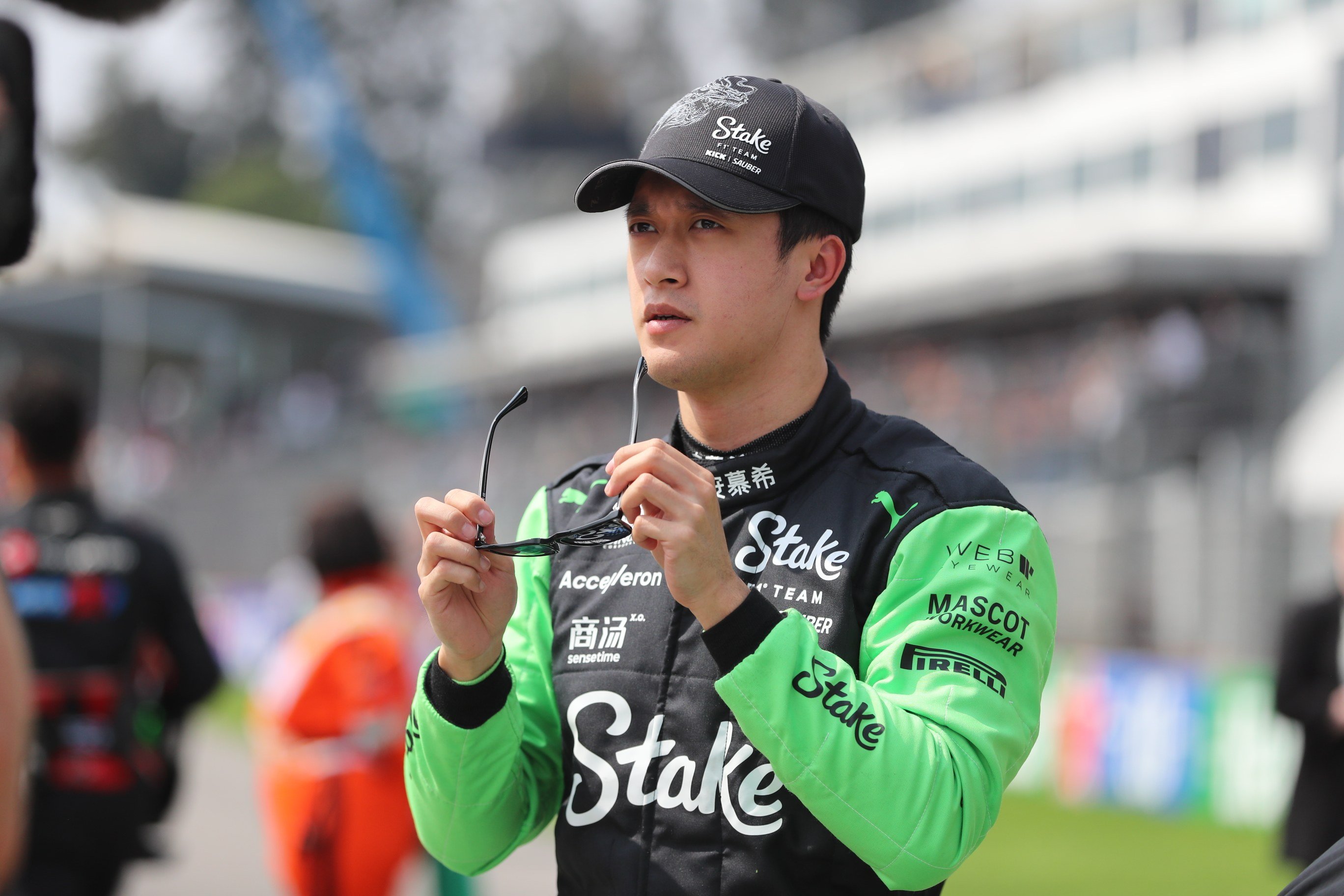 Sauber’s Chinese driver Zhou Guanyu, seen here before the Mexico Grand Prix in October, has announced he is leaving the team at the end of the season. Photo: Xinhua