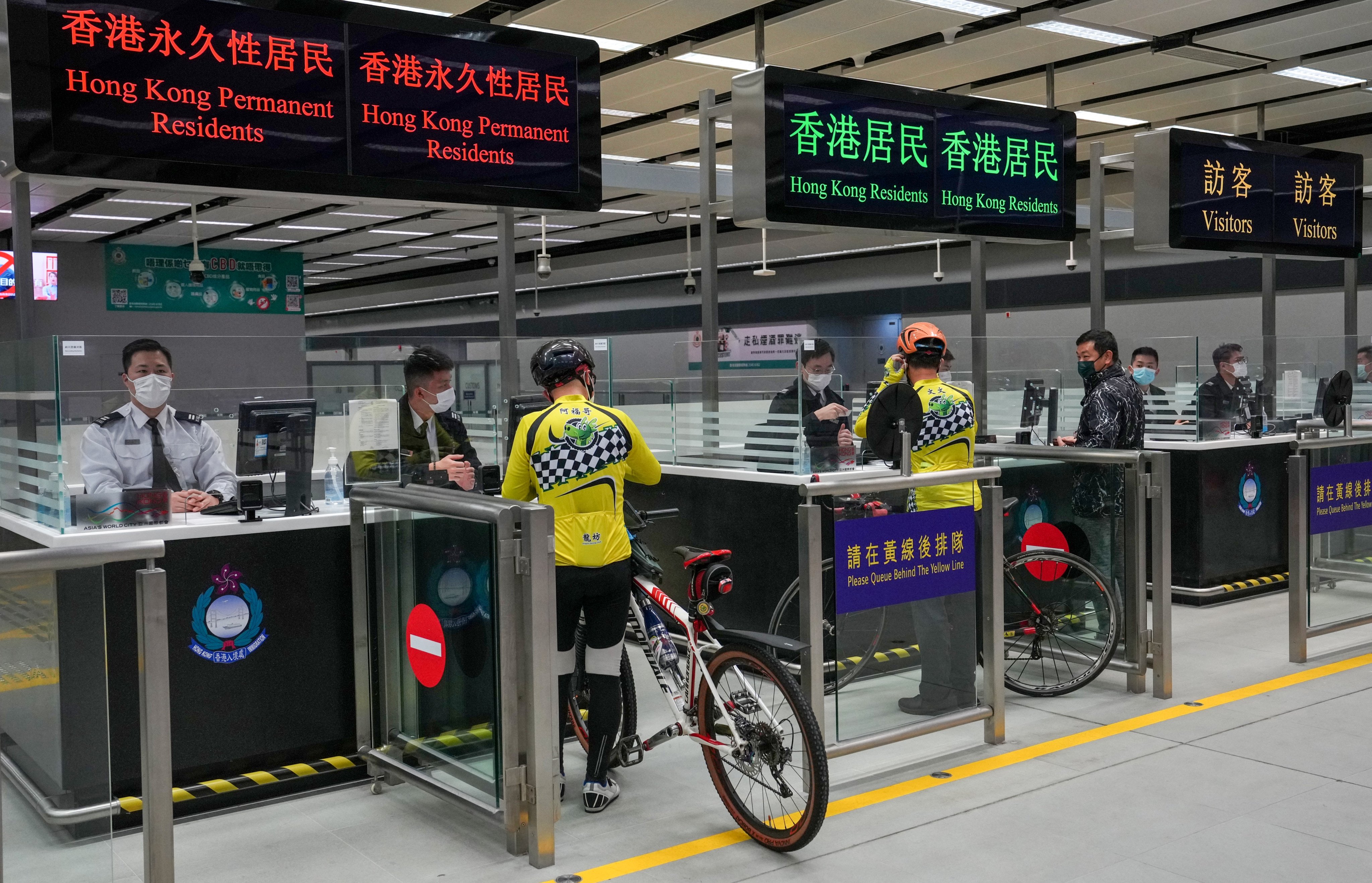 The Heung Yuen Wai border crossing opened for passengers last year. Photo: Elson Li