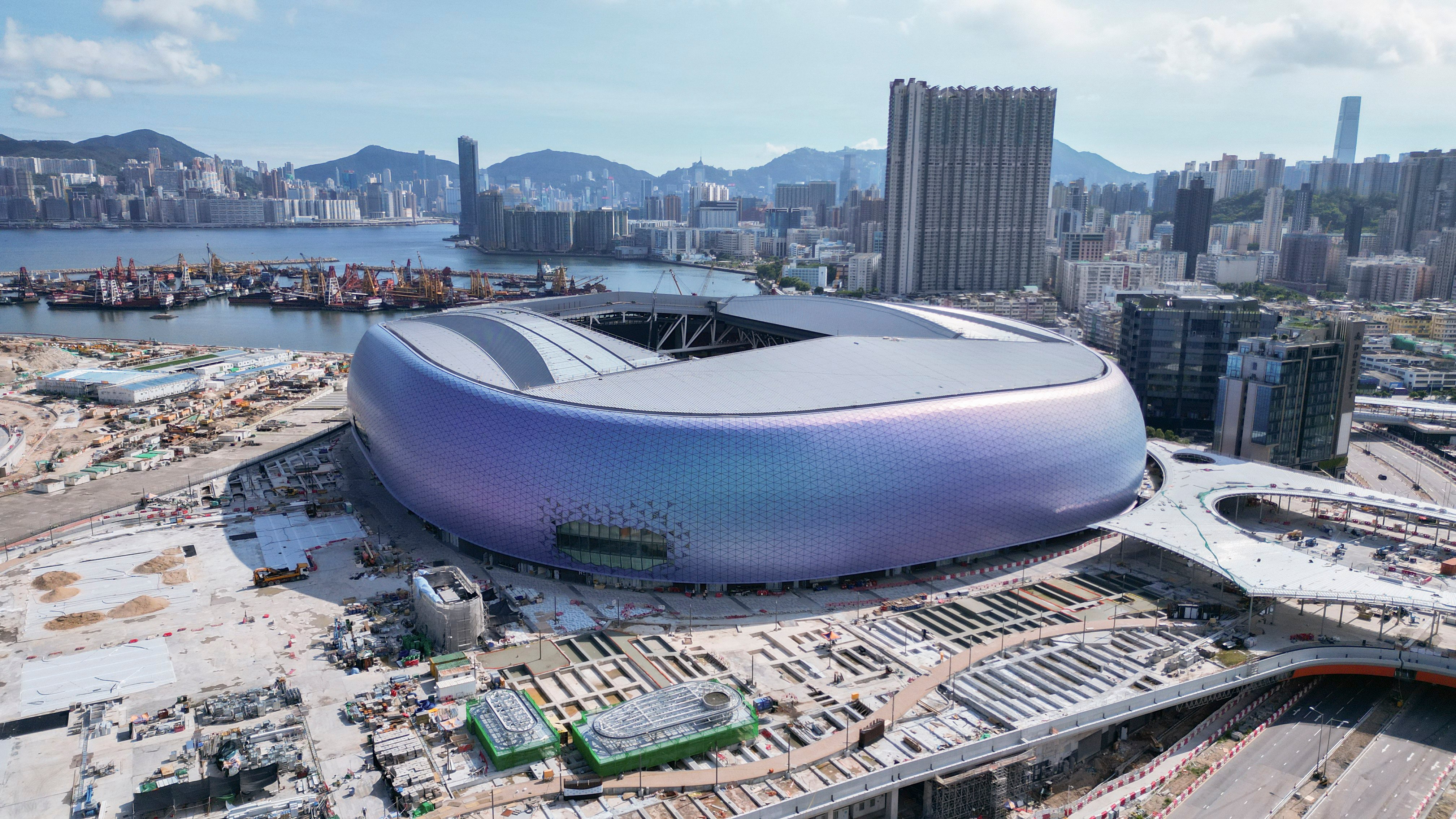 The HK$30 billion Kai Tak Sports Park is nearing completion. Photo: Dickson Lee