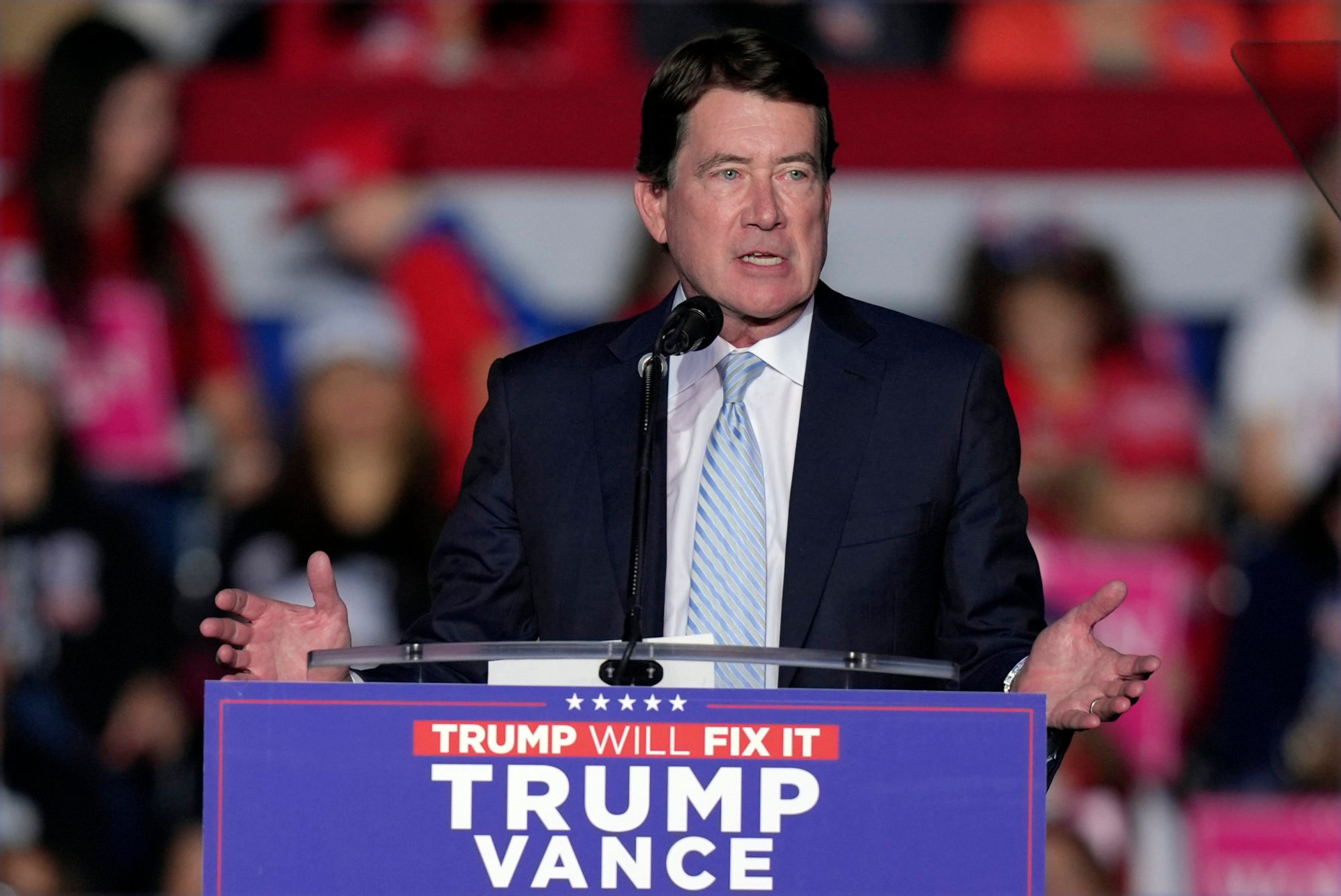 US Senator Bill Hagerty, a Republican from Tennessee, is considered a contender for a Trump cabinet position. Photo: AP