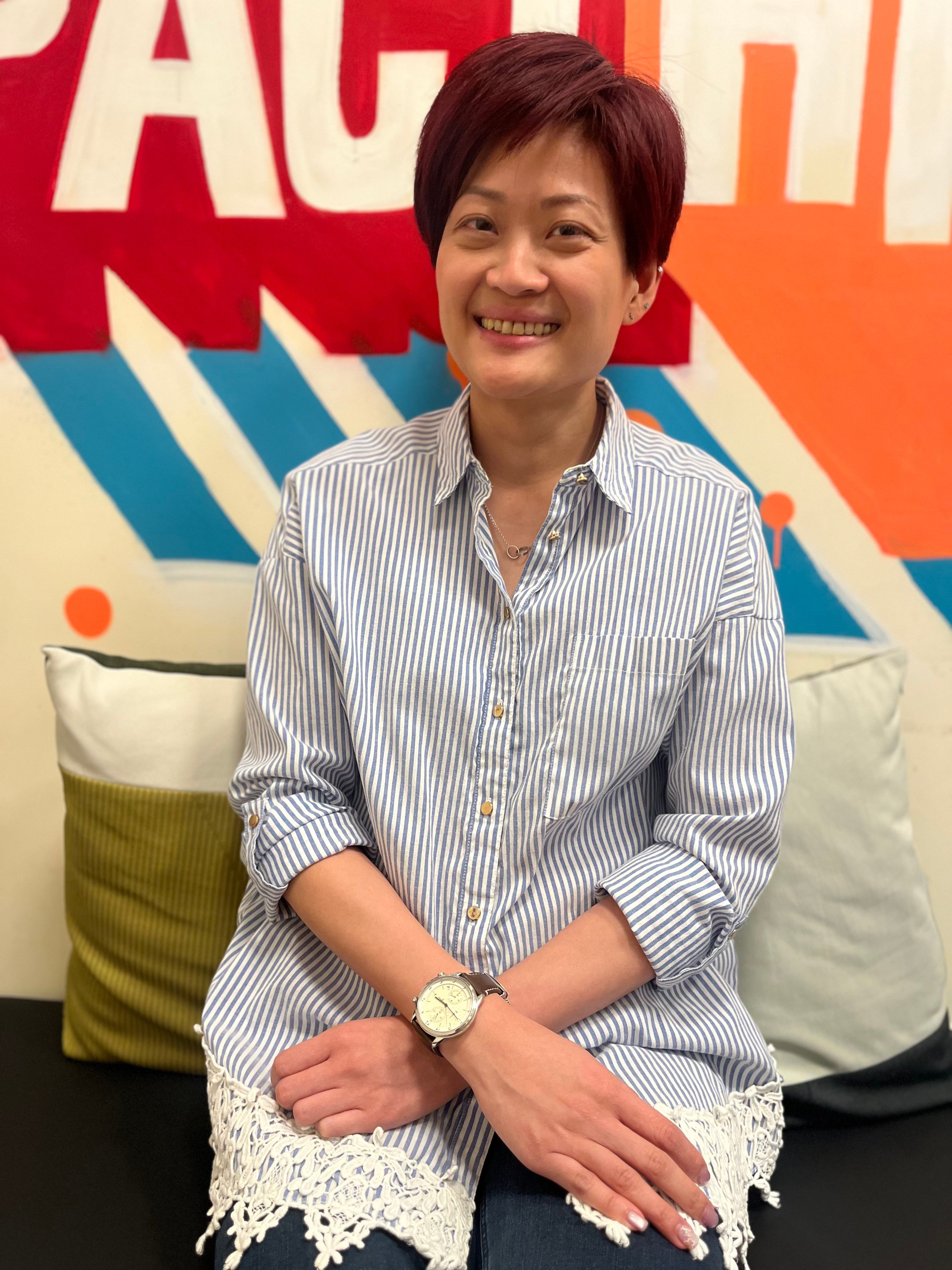 Grace Lau Chieh, ImpactHK’s assistant programme manager for casework services and a certified couples and family therapist, has regular sessions with homeless people in Hong Kong to help with their mental health recovery, employment and finding stable housing. Photo: Kylie Knott