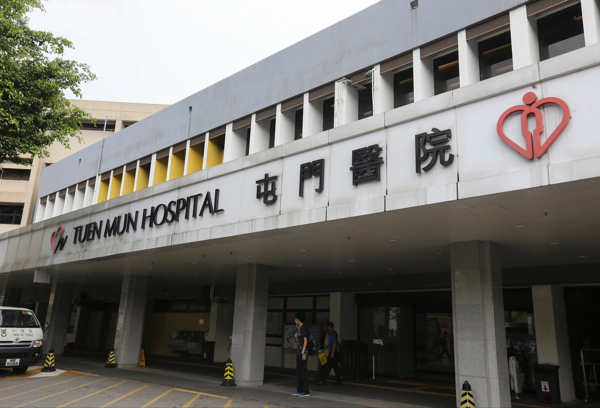 The victim has been sent to Tuen Mun Hospital, where she is undergoing treatment. Photo: Dickson Lee