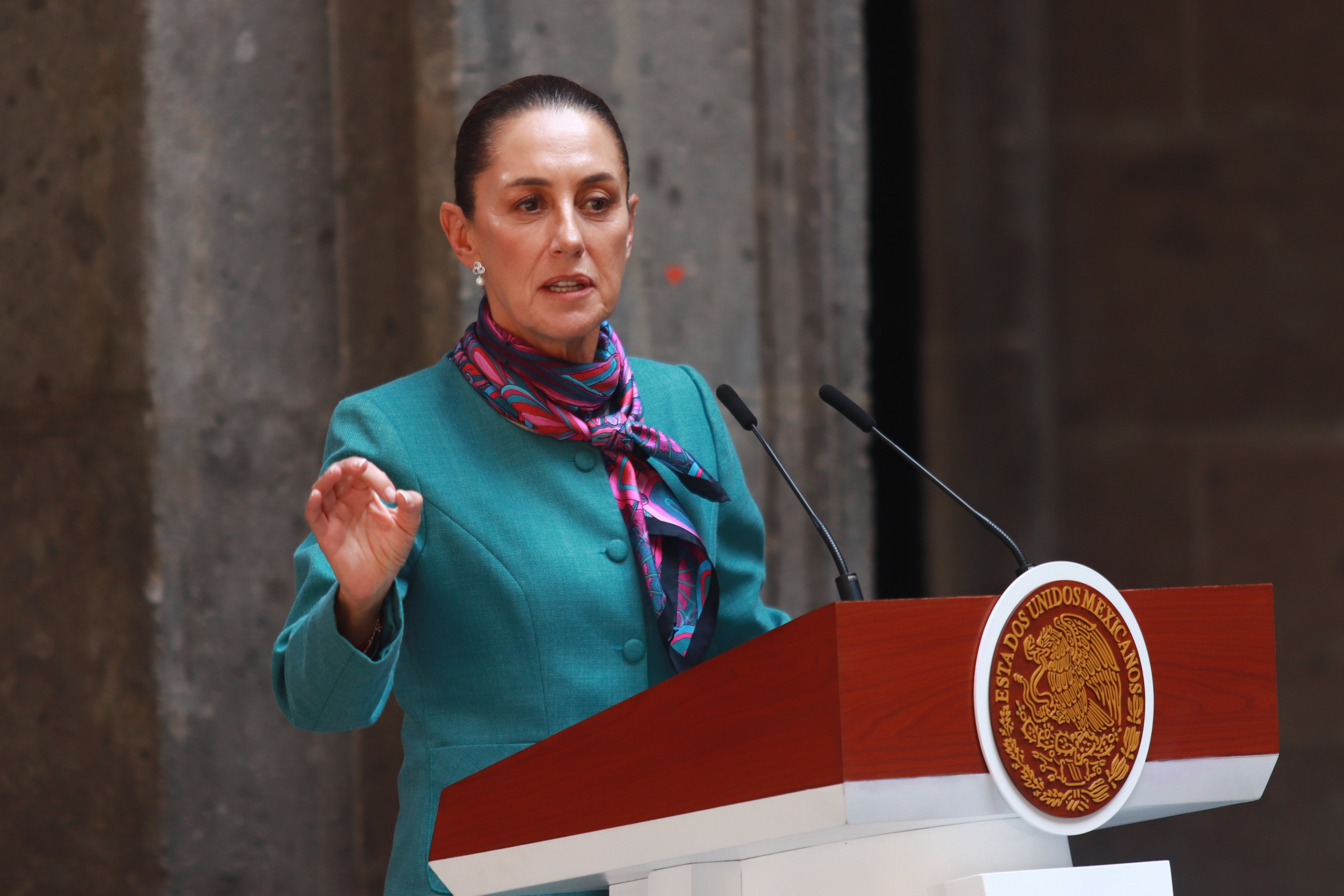 Mexican President Claudia Sheinbaum took office as the country’s president in October after winning election in June. Photo: Eyepix via Zuma Press Wire/dpa