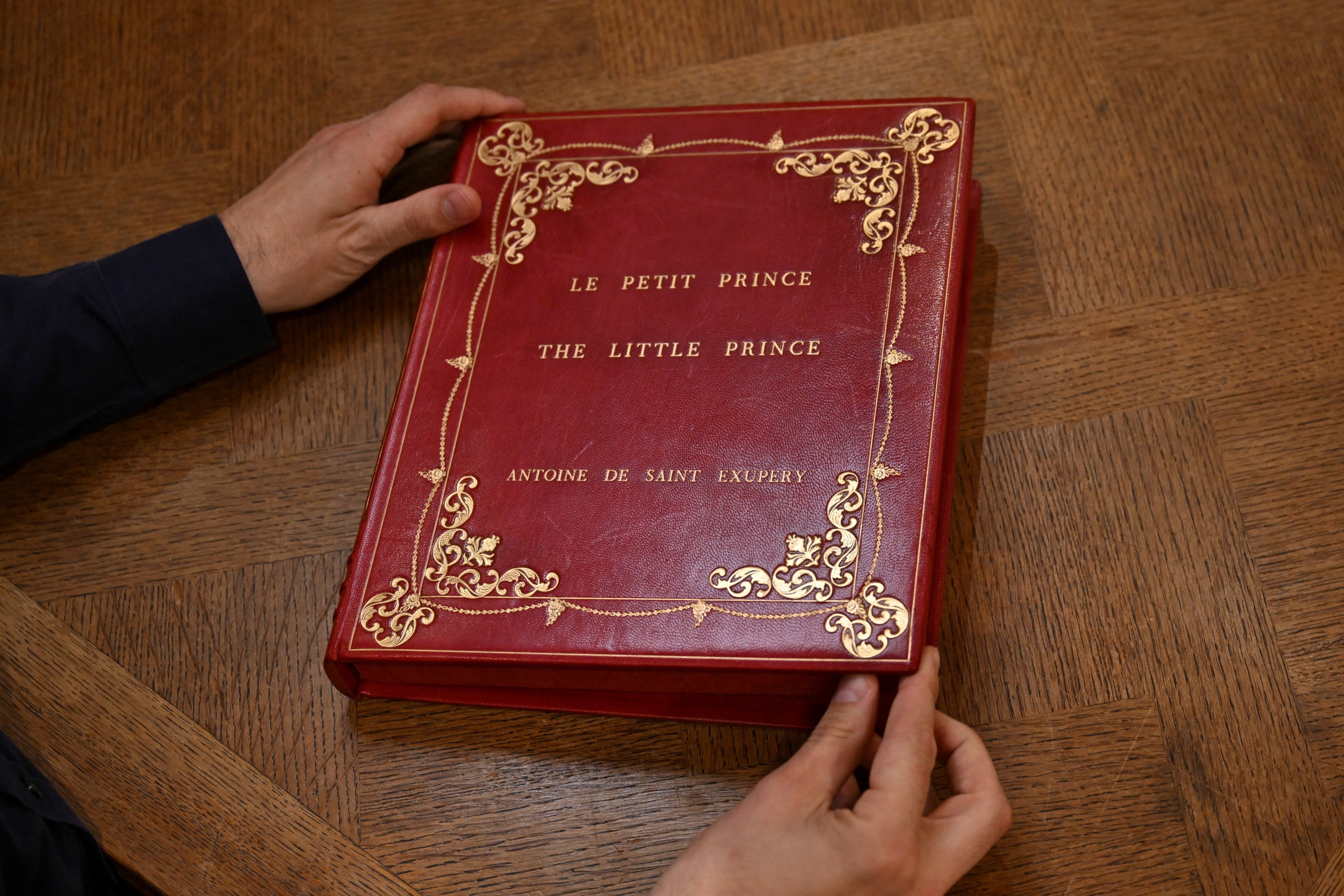 A rare typescript of The Little Prince, one of only three known copies, is going on sale for US$1.25 million at Abu Dhabi Art, an art fair that runs from November 20 to 24. Photo: Reuters