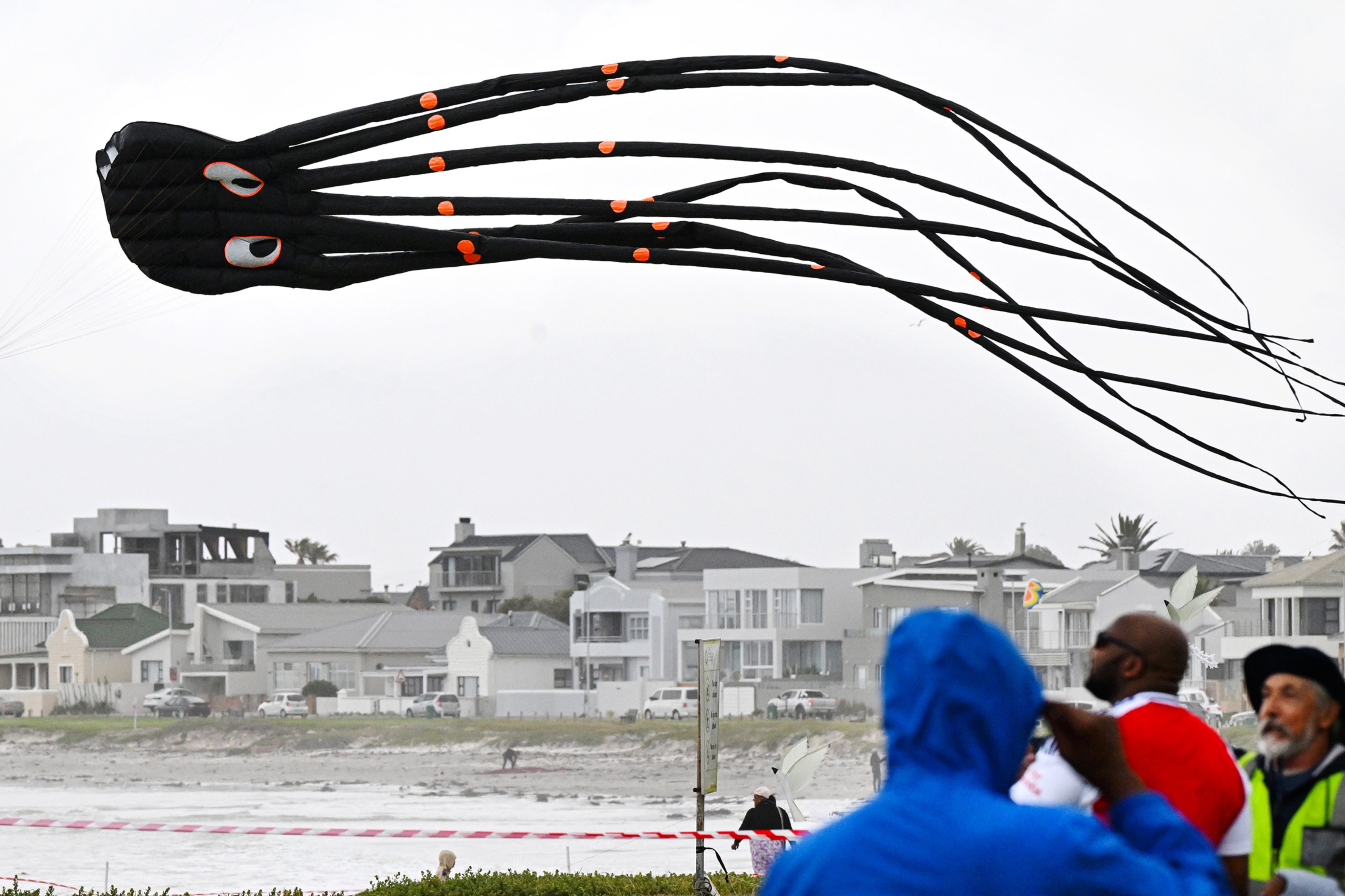 A kite pictured at the Cape Town International Kite Festival in Cape Town, South Africa on October 27, 2024. Photo: Xinhua