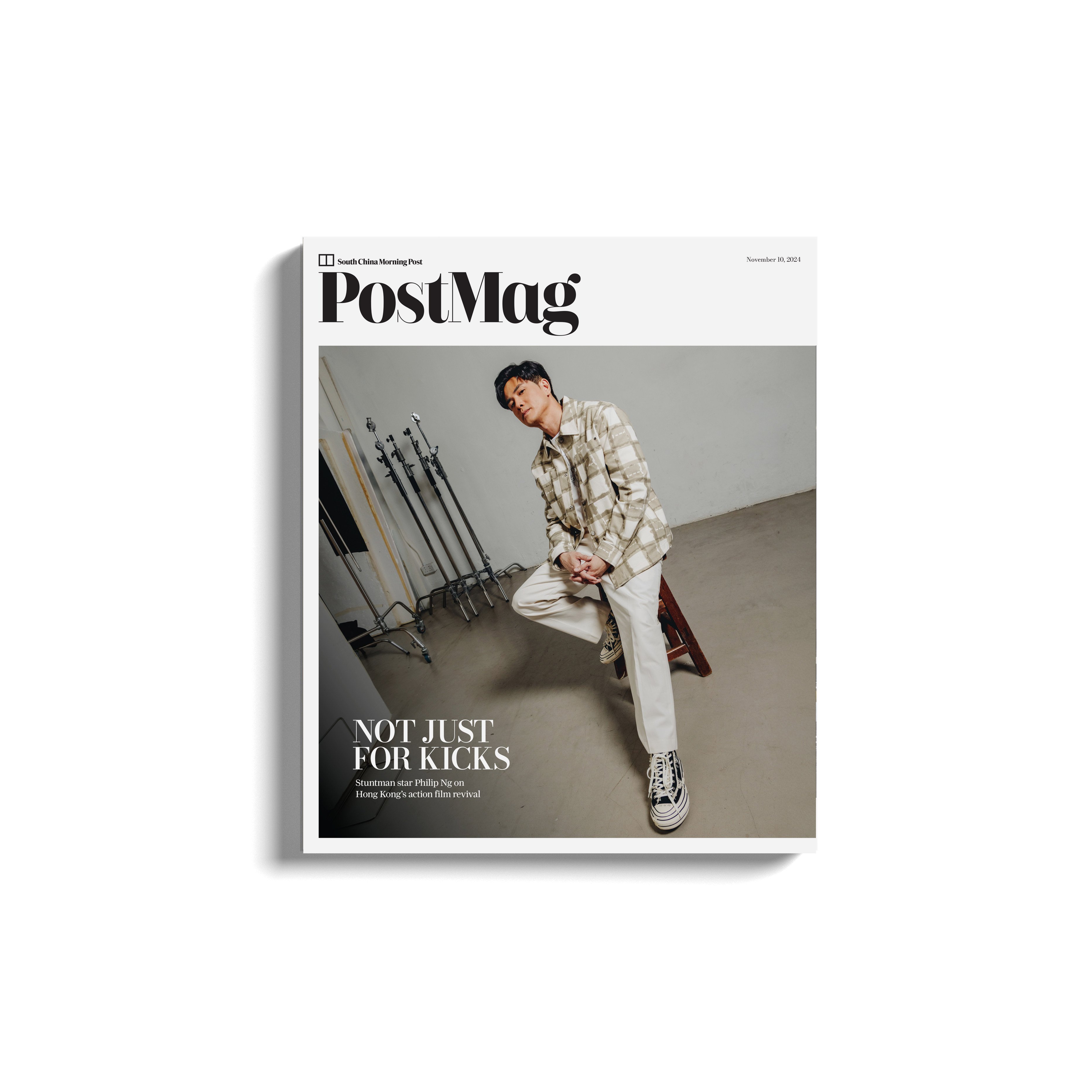 Hong Kong actor and stuntman Philip Ng fronts this week’s issue of PostMag. Photo: Jocelyn Tam