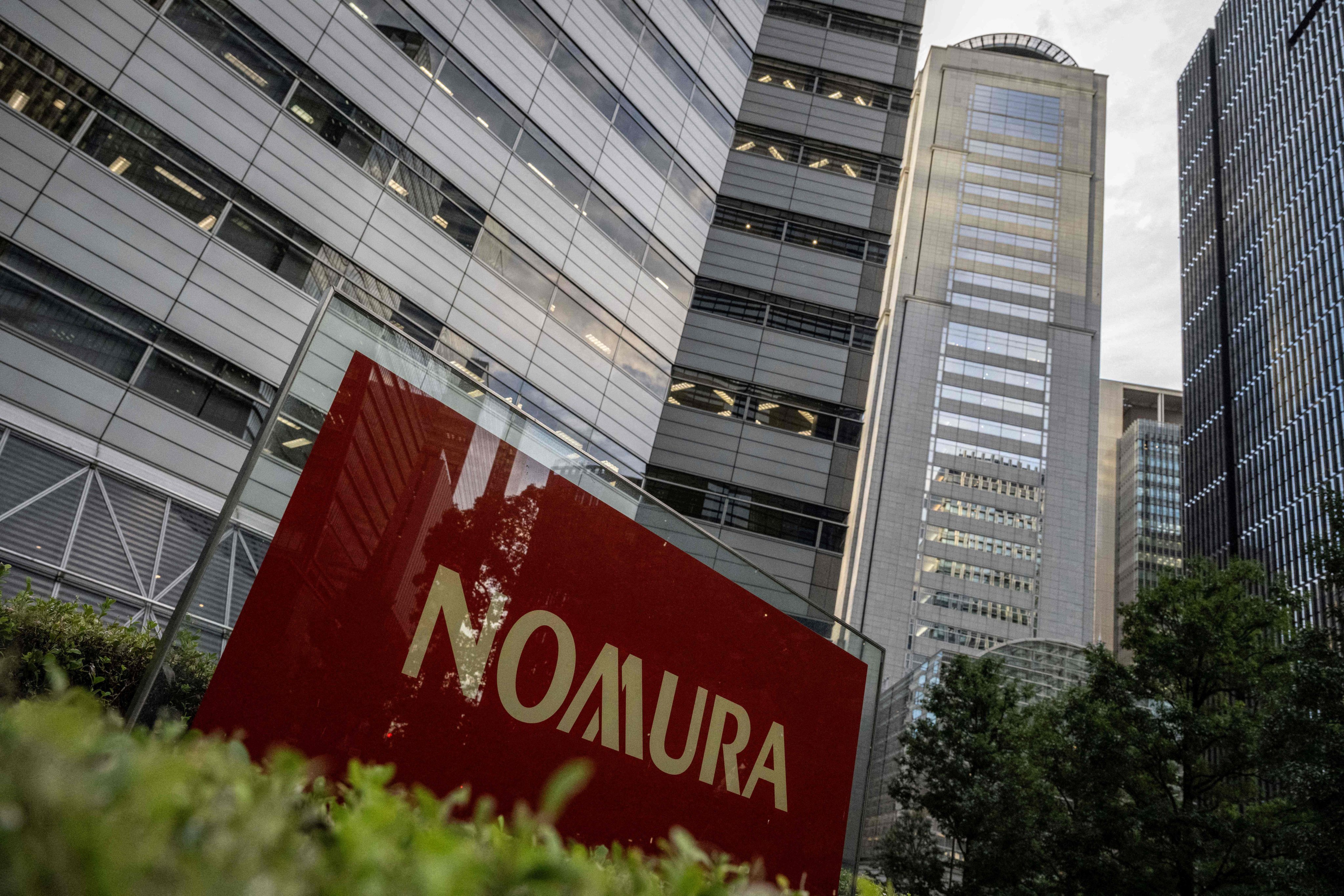 Nomura’s Tokyo headquarters. Photo: AFP