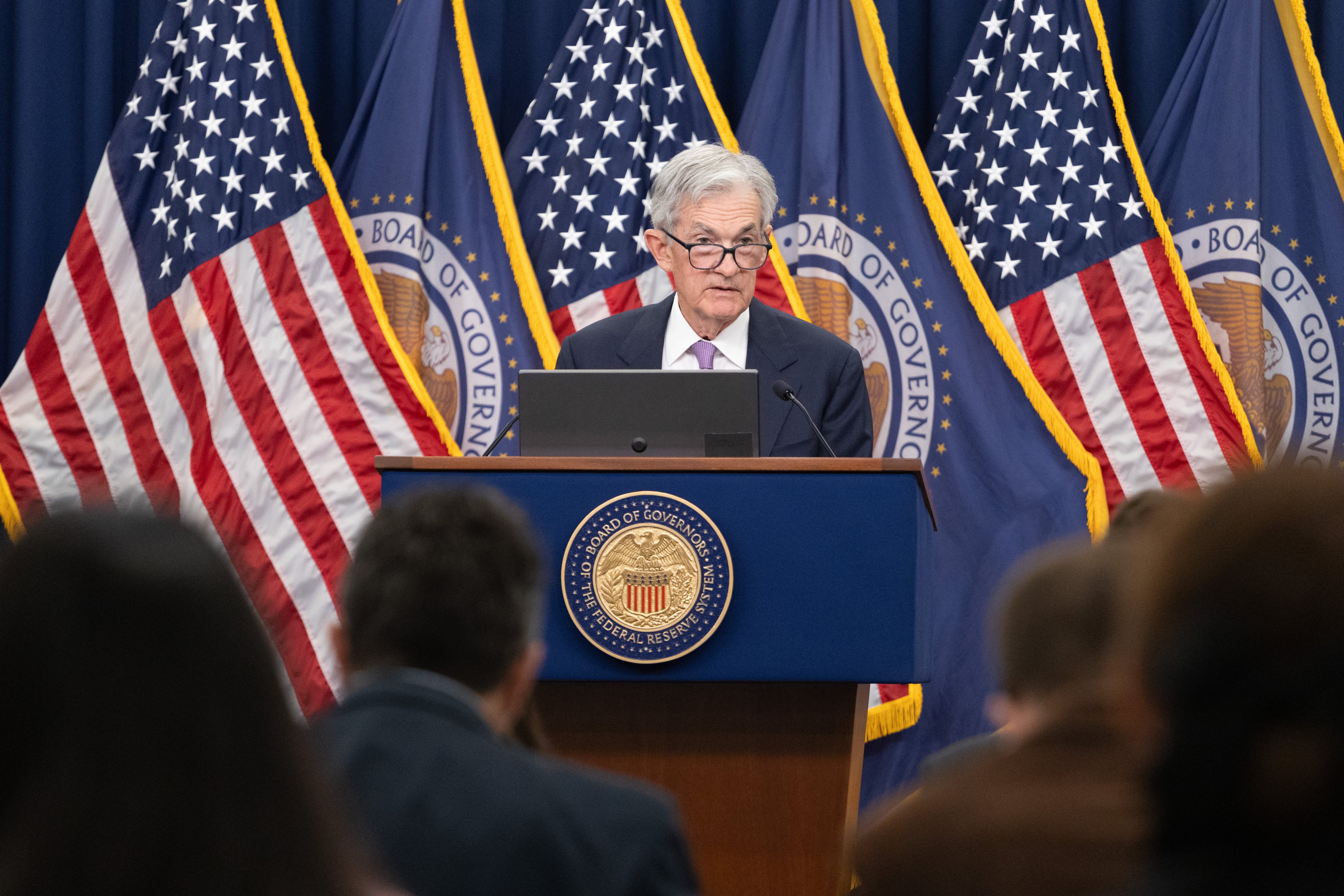 US Federal Reserve Board chairman Jerome Powell. Photo: Xinhua