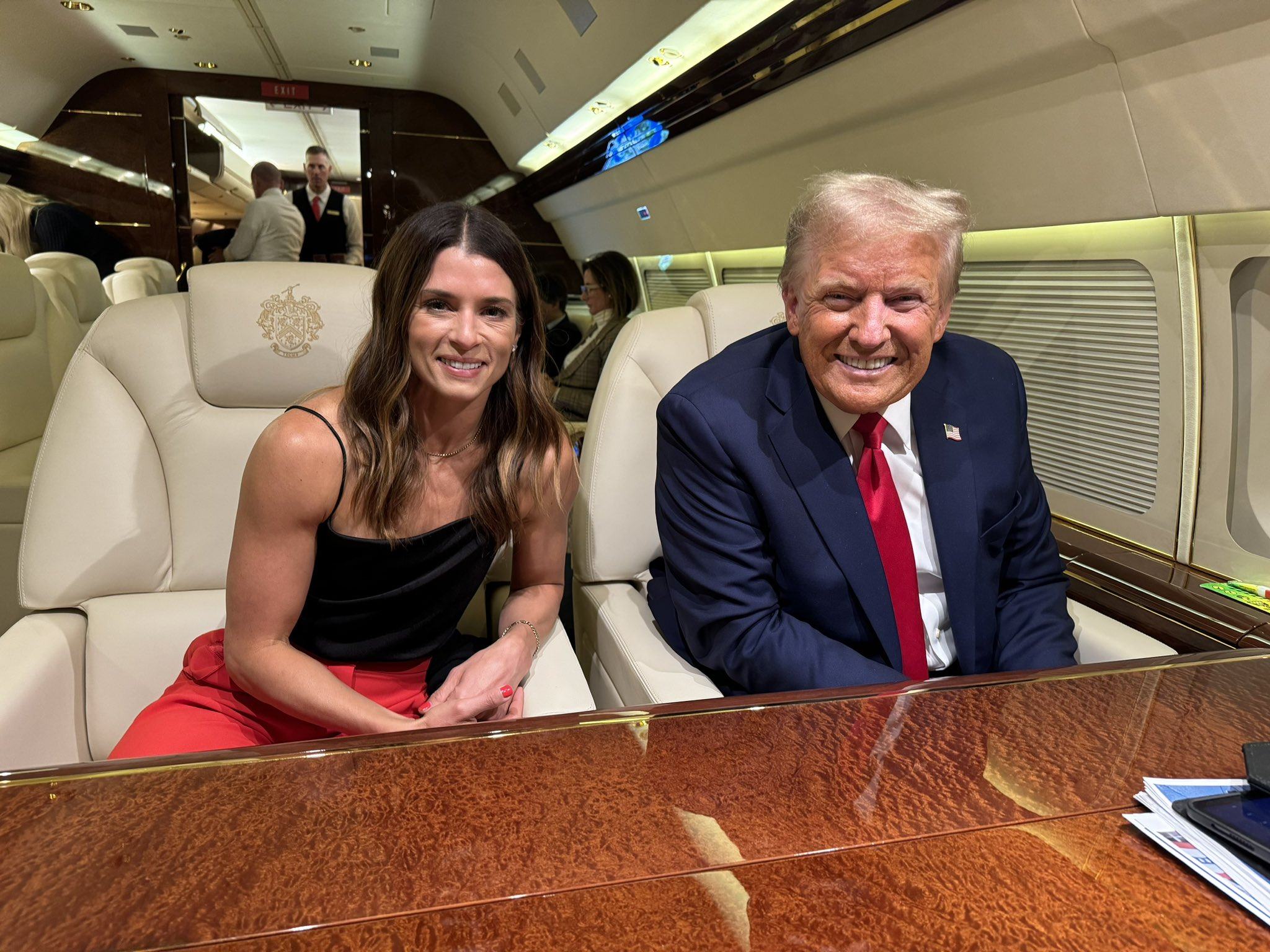 Meet Danica Patrick, the record-breaking ex-Nascar driver who campaigned for president-elect Trump ... but wasn’t invited to the Mar-a-Lago after-party. Photo: DanicaPatrick/X