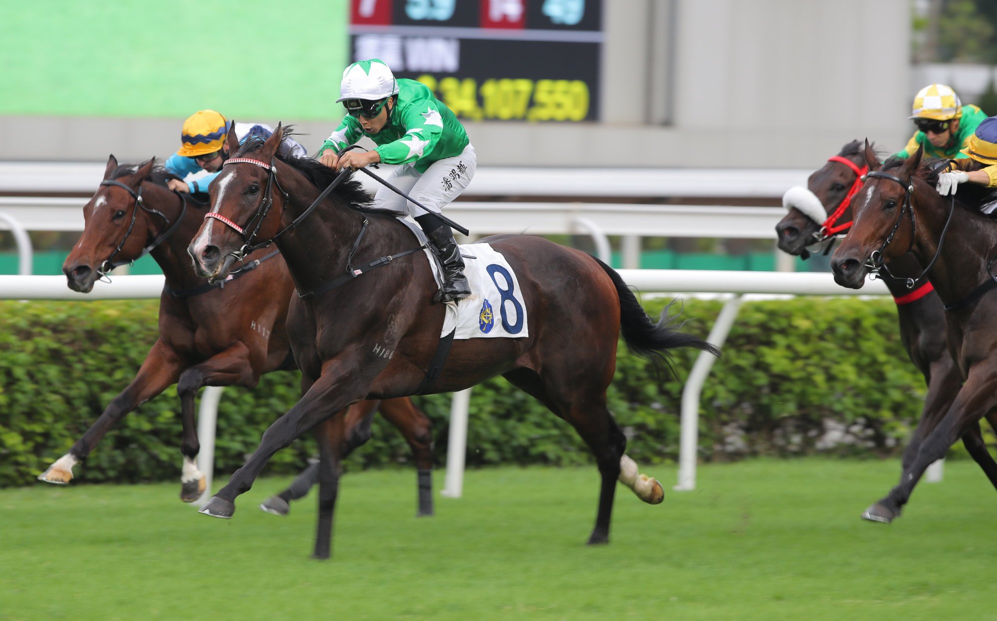 Green N White salutes under Matthew Poon.