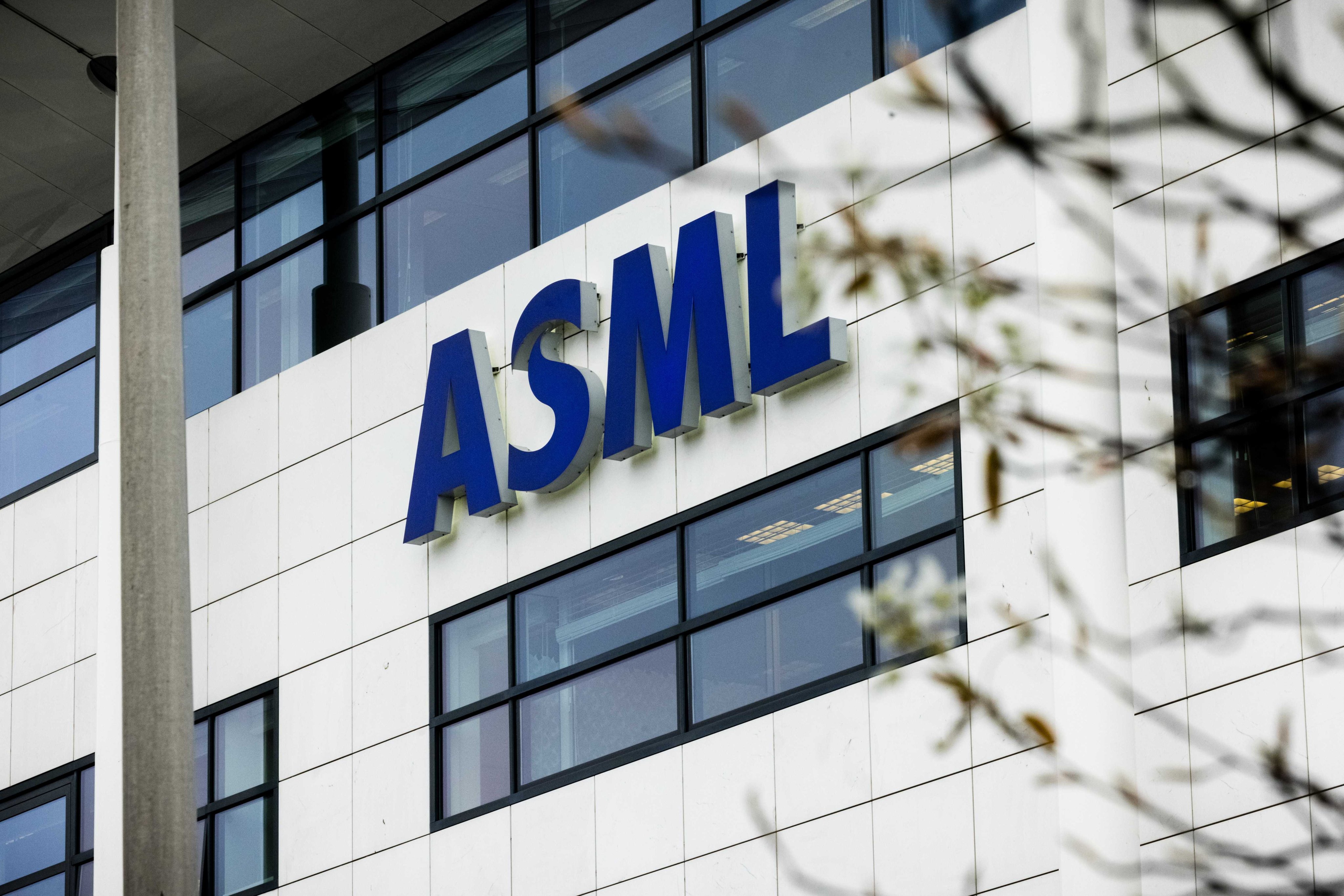 A view of the headquarters for ASML, a Dutch supplier of equipment to computer chip makers, in Veldhoven, The Netherlands. Photo: EPA-EFE