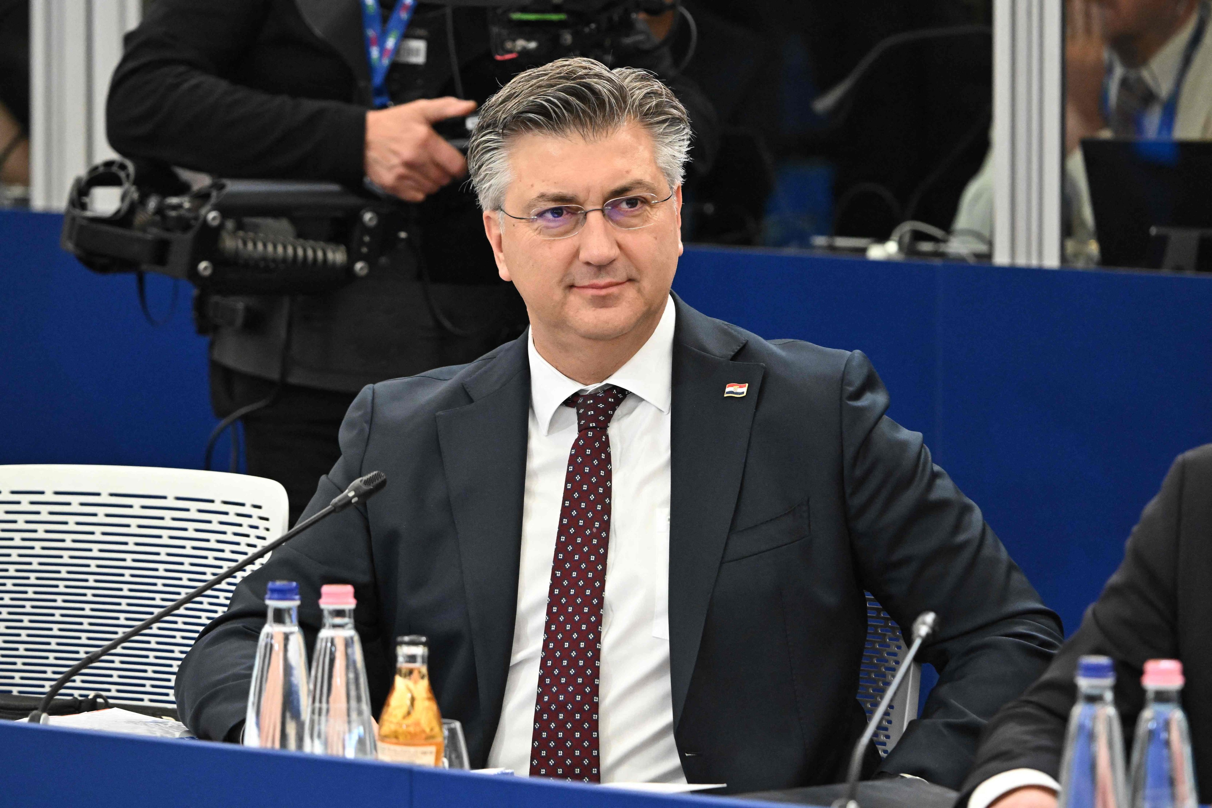 Croatia’s Prime Minister Andrej Plenkovic prior to an Informal Meeting of Heads of State or Government of the European Union in Budapest, Hungary, on Friday. Photo: AFP