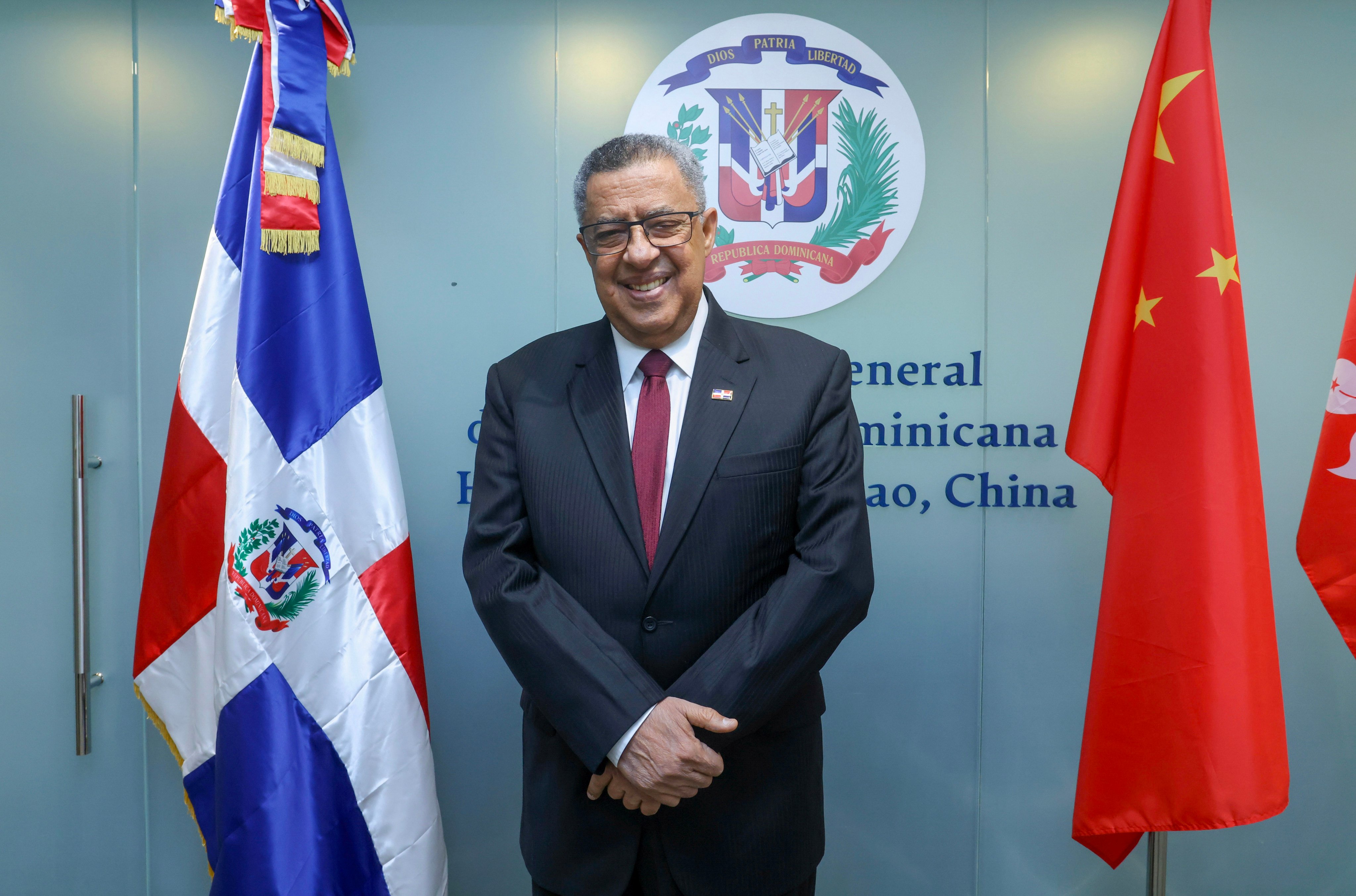 Eduardo Pelagio Alvarez Hernandez, the consul general of the Dominican Republic, says Hong Kong can use his country as a base to access Latin America. Photo: Jonathan Wong