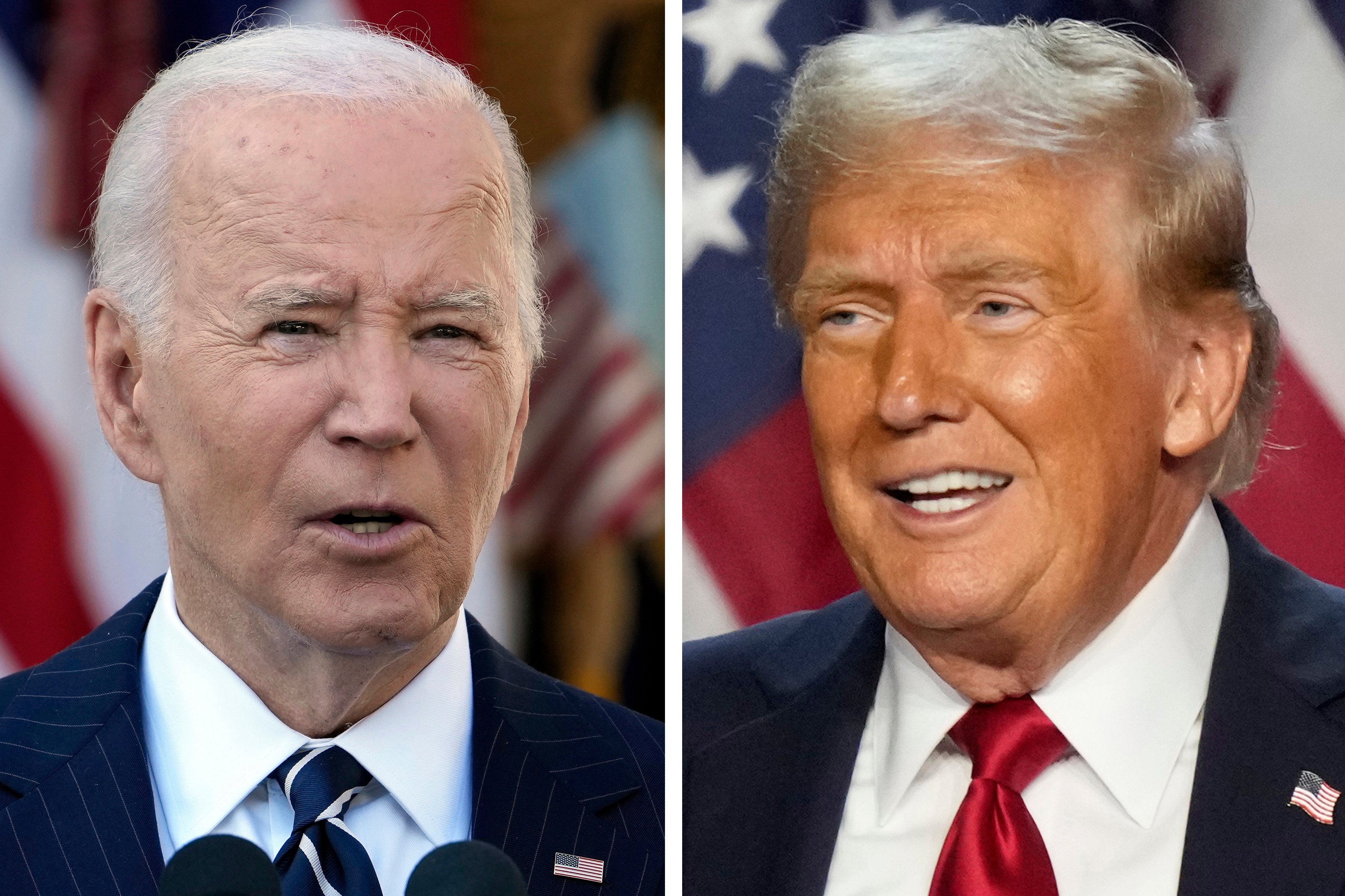 Donald Trump (right) broke with precedent by skipping Joe Biden’s inauguration in 2021, but the White House has said the US president would attend Trump’s ceremony. Photo: AP